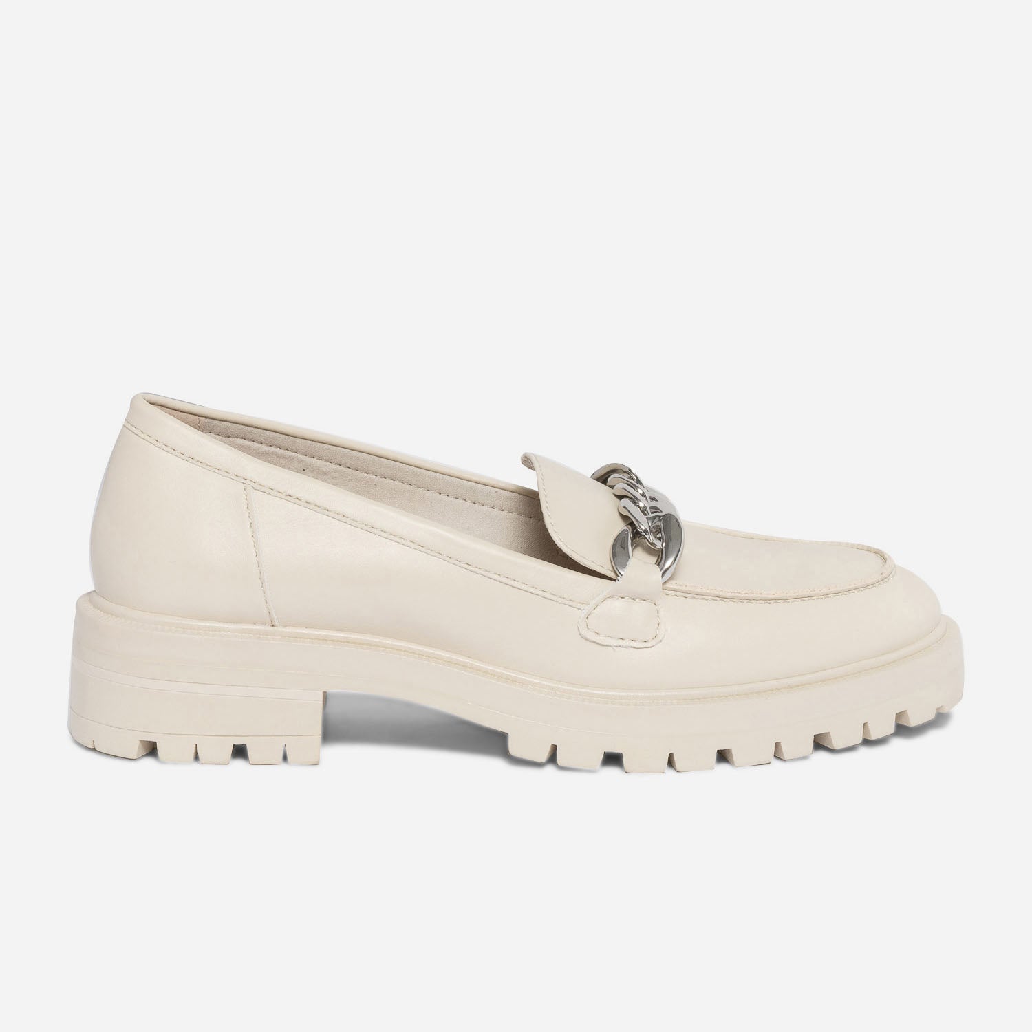 Mocassin femme 2025 beige