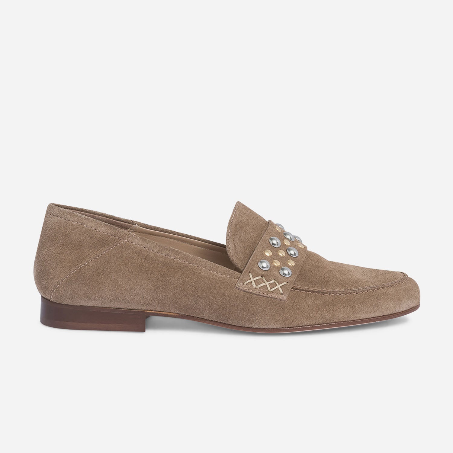 Mocassin a shop clou femme