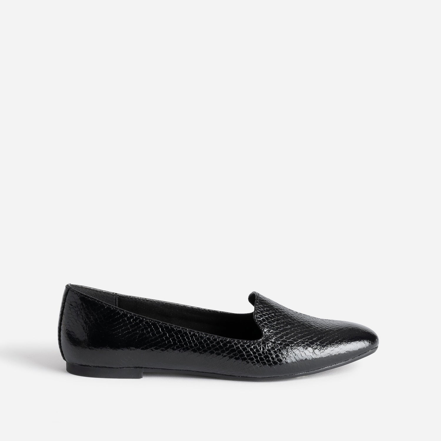 Slip on discount python noir
