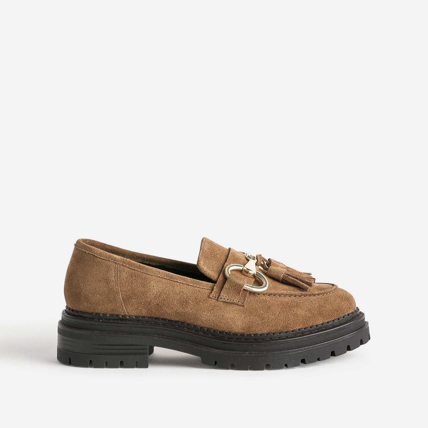 Mocassin femme nubuck camel clearance