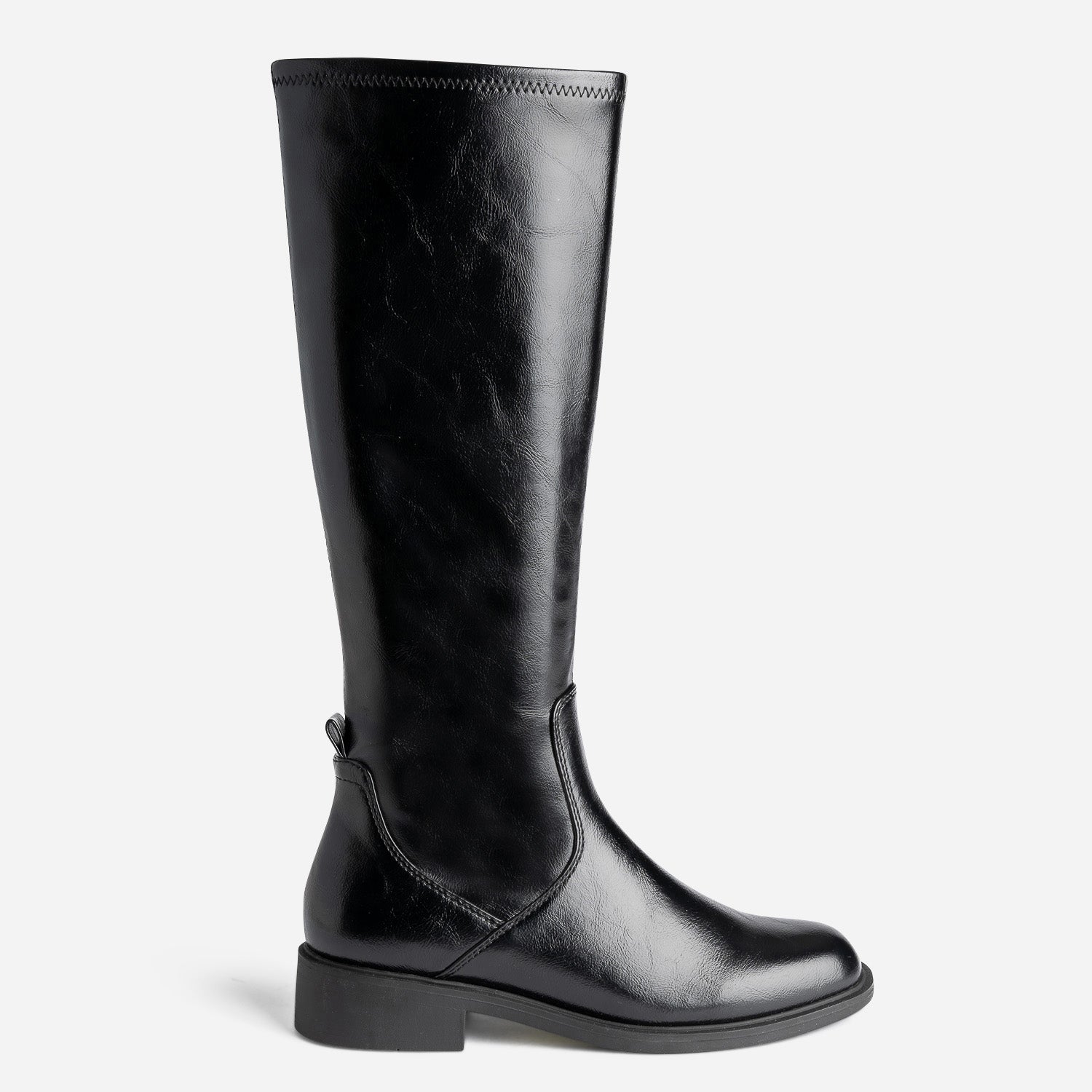 Bottines vernies noires texto 2025