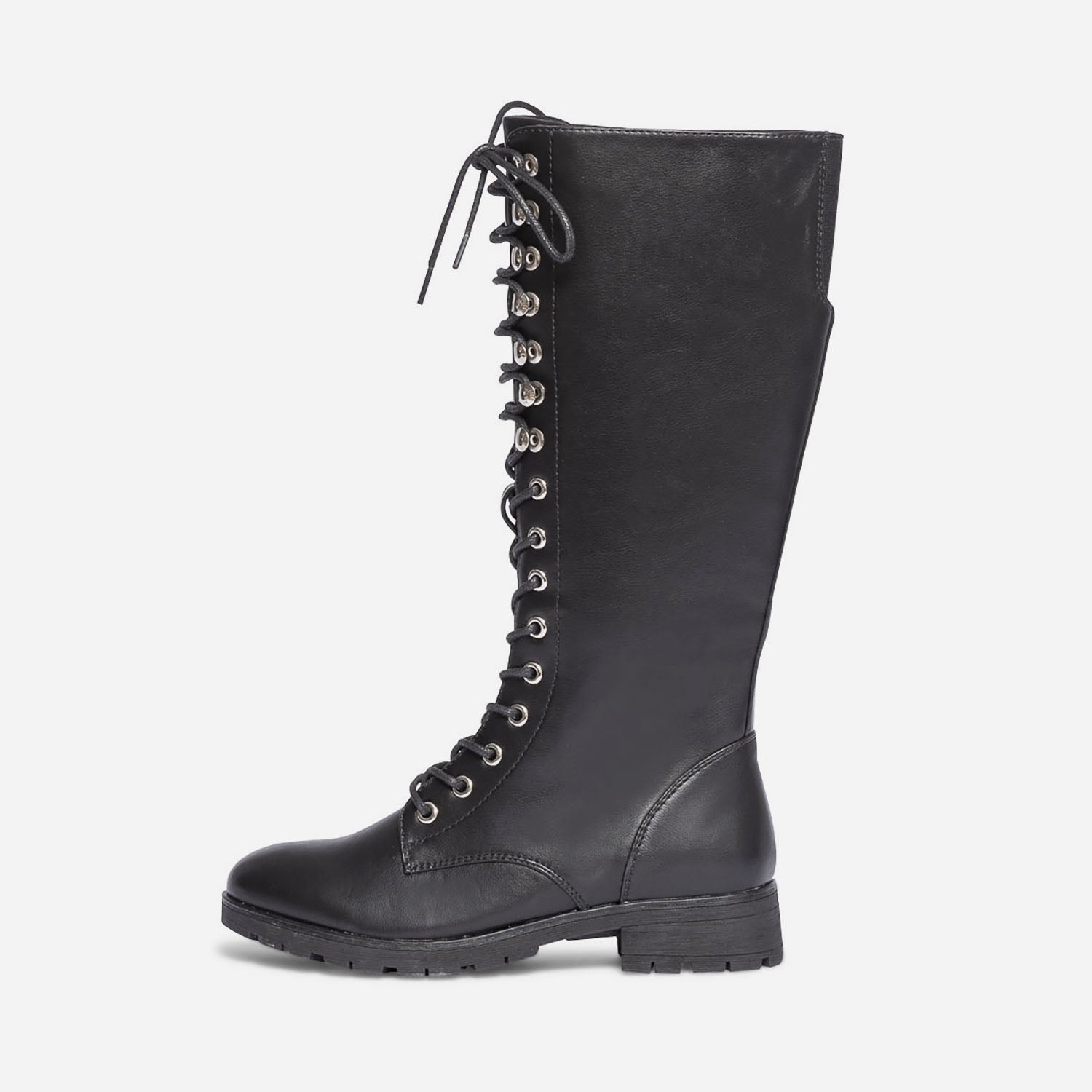 Botte TEXTO noire lacet Bottes Femme ERAM