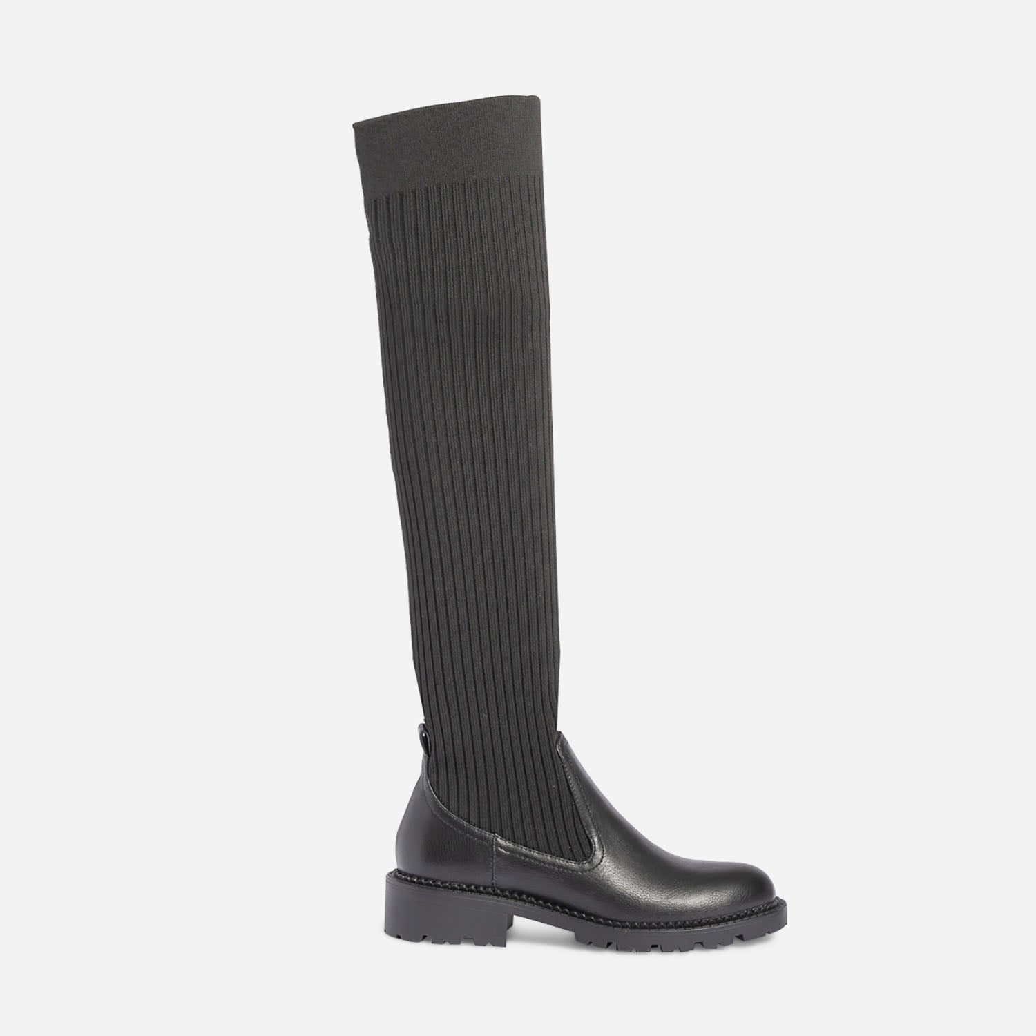 Bottes femme noires clearance plates