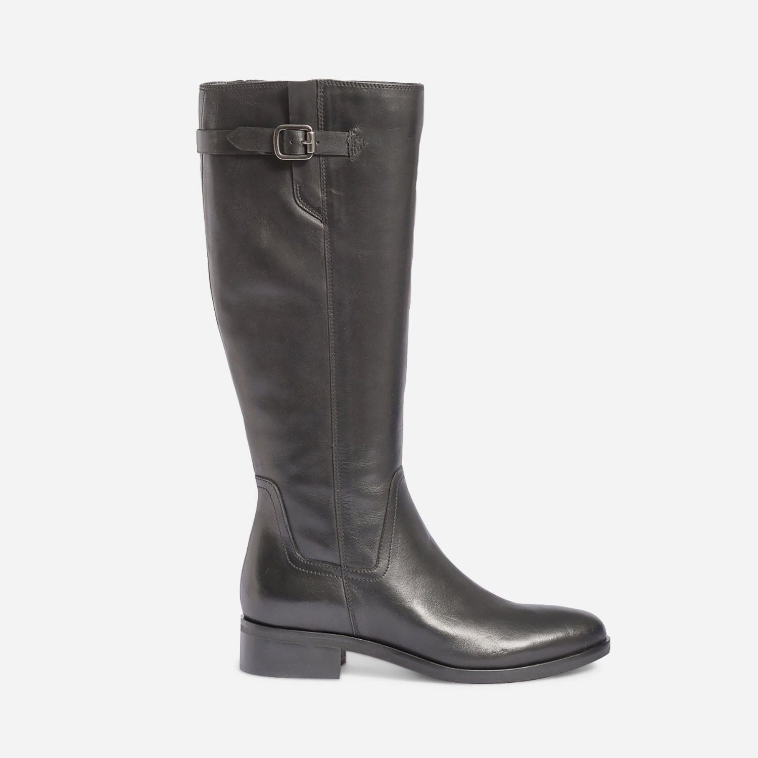 Bottes noires mollet fin outlet