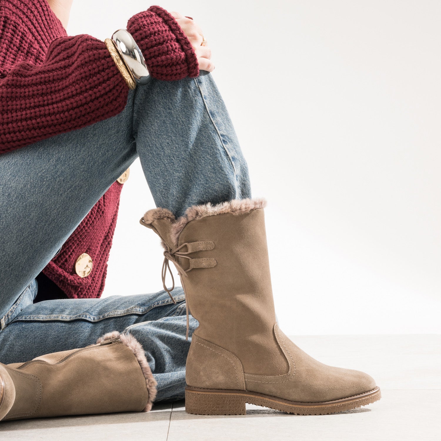 Eram bottes fourrées discount