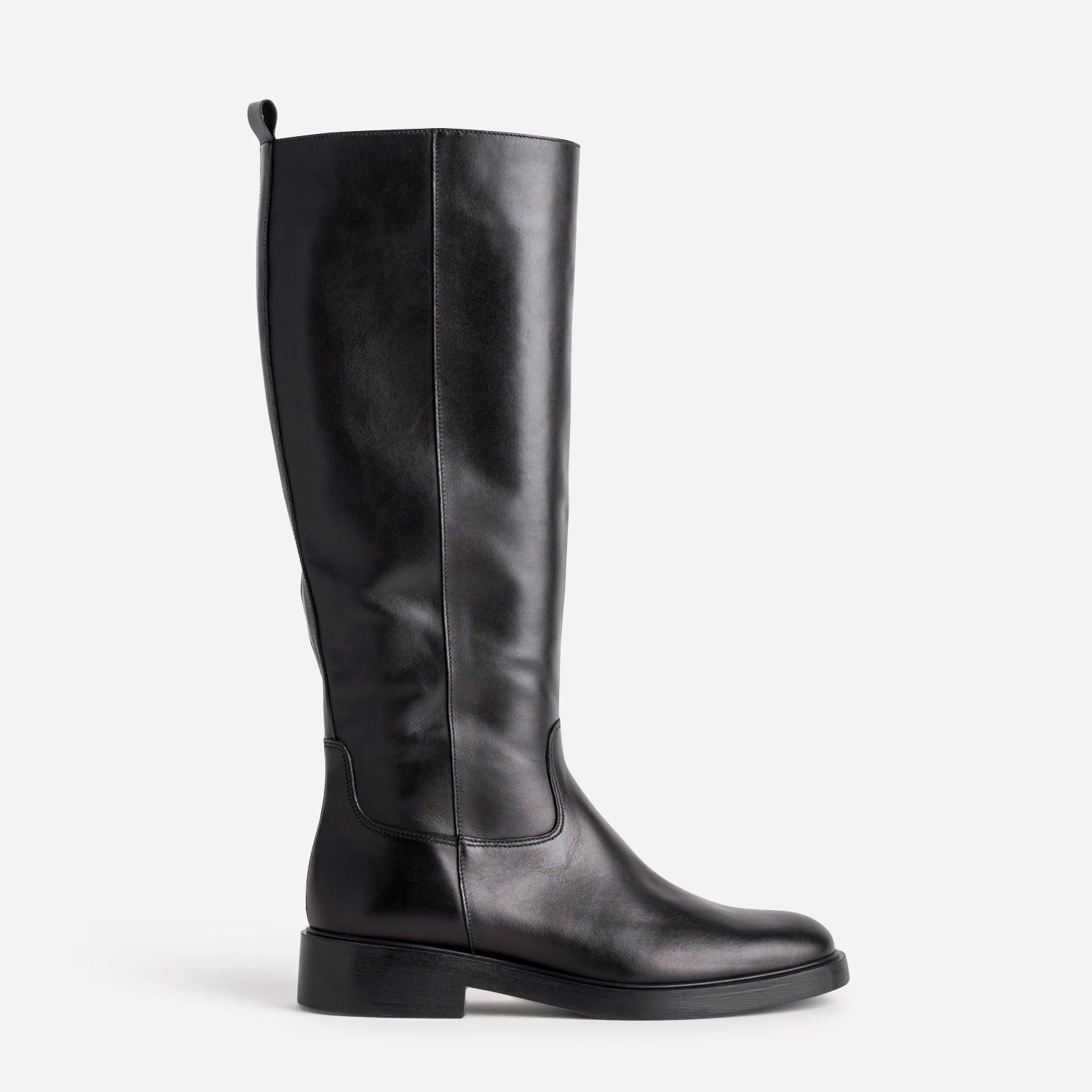 Bottes noires femme cuir on sale