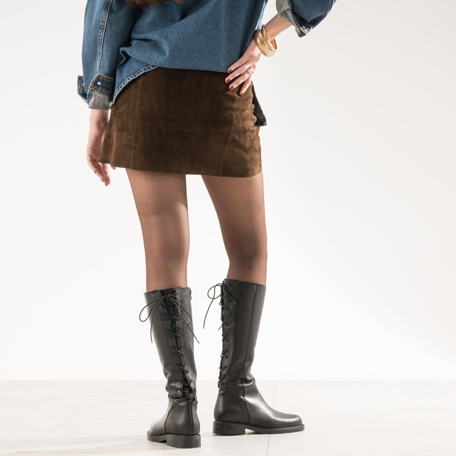Bottes Mollets Larges pour Femmes ERAM