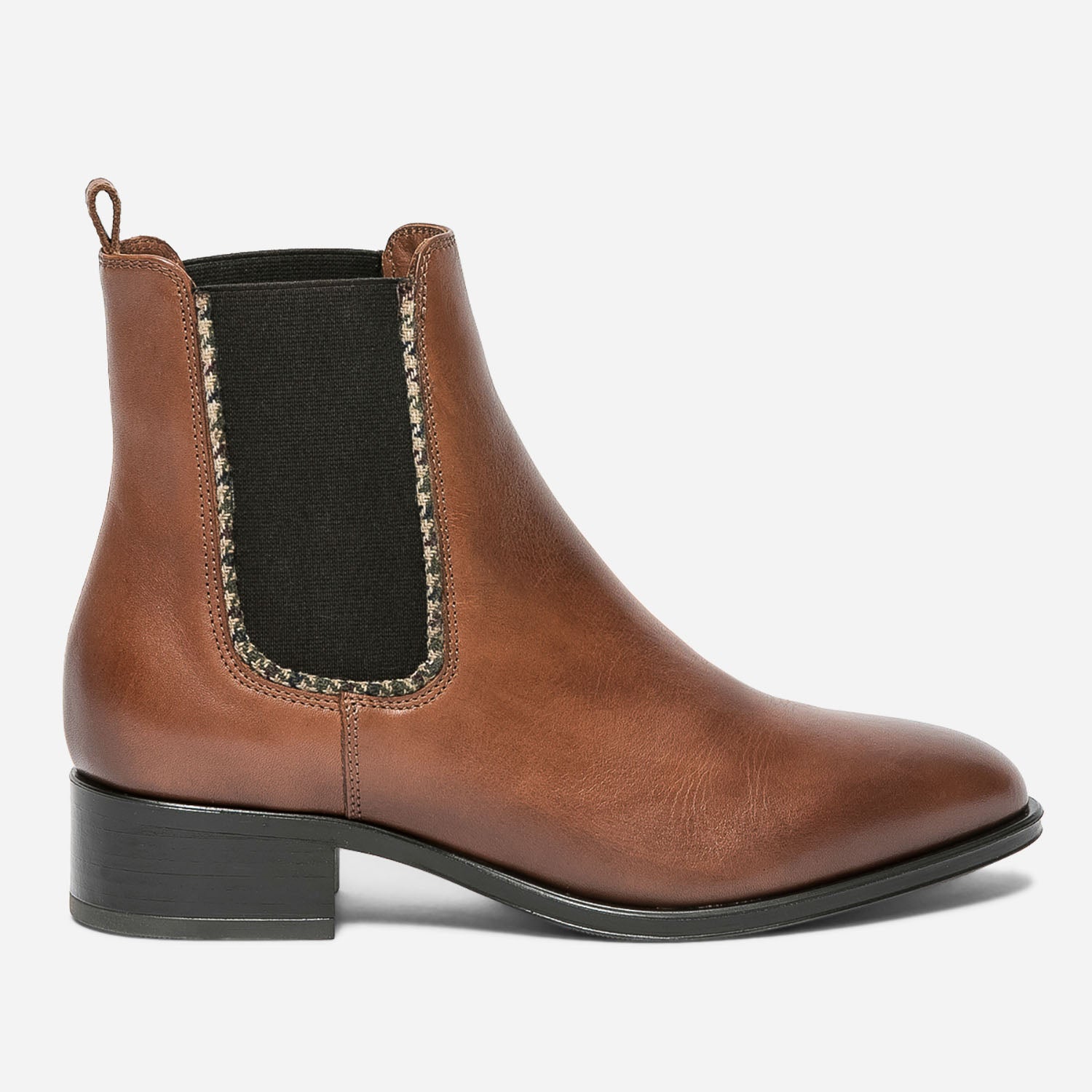 Chelsea boots cognac en cuir co con u Boots bottines Femme ERAM