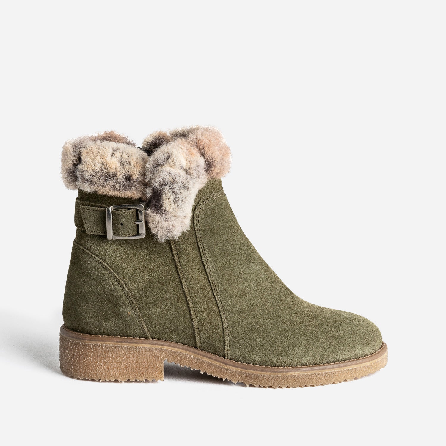 Bottines hot sale femmes fourrées