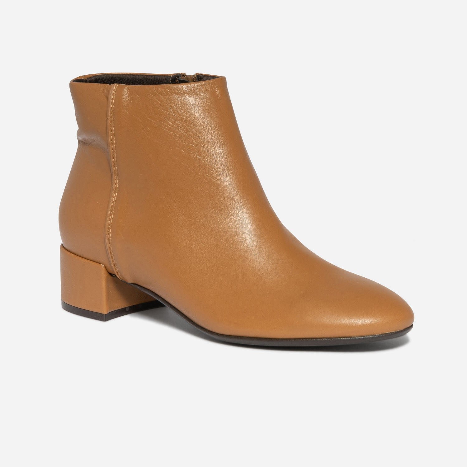 Bottines camel femme cuir new arrivals