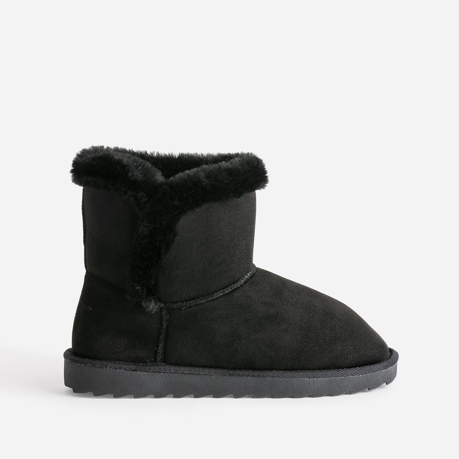 Botte fourrée noir outlet