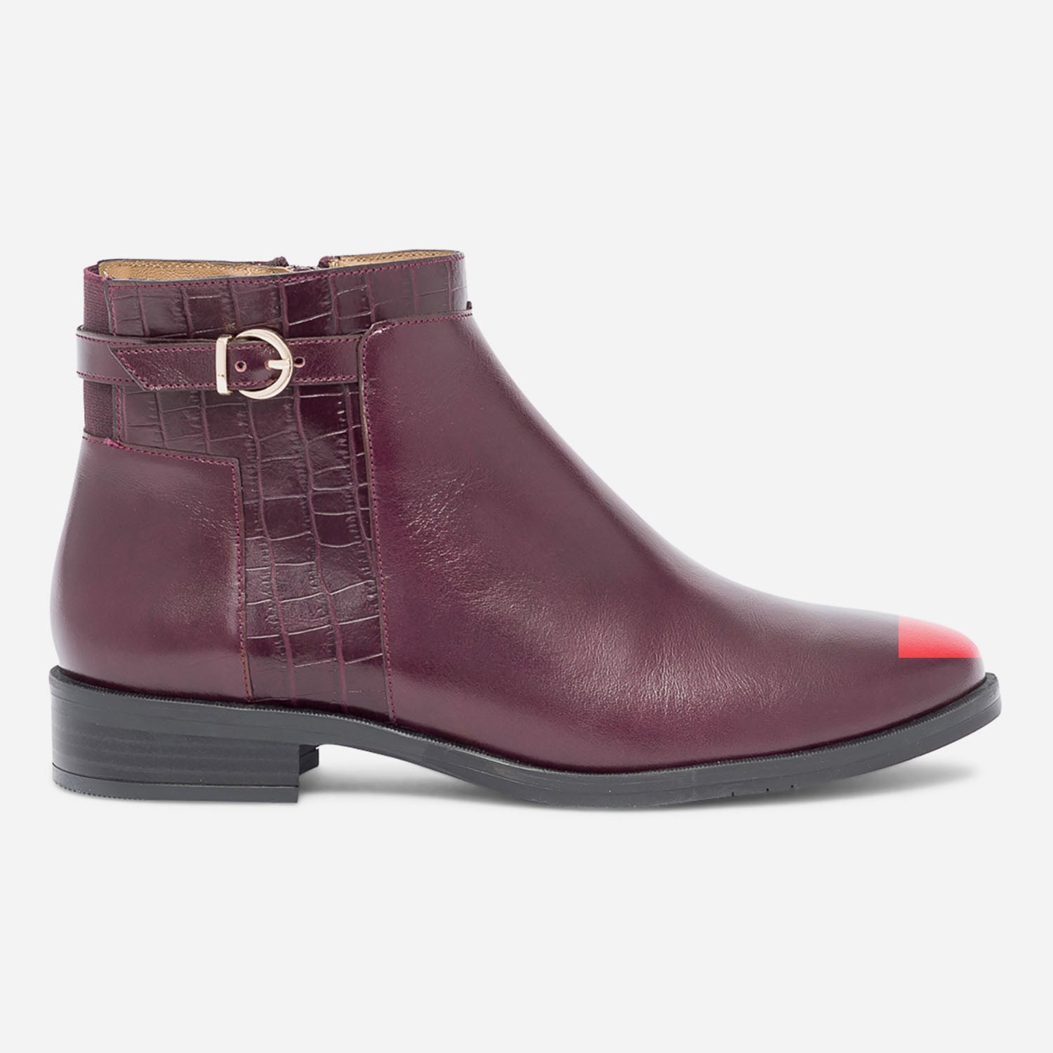 Bottines femme bordeau new arrivals