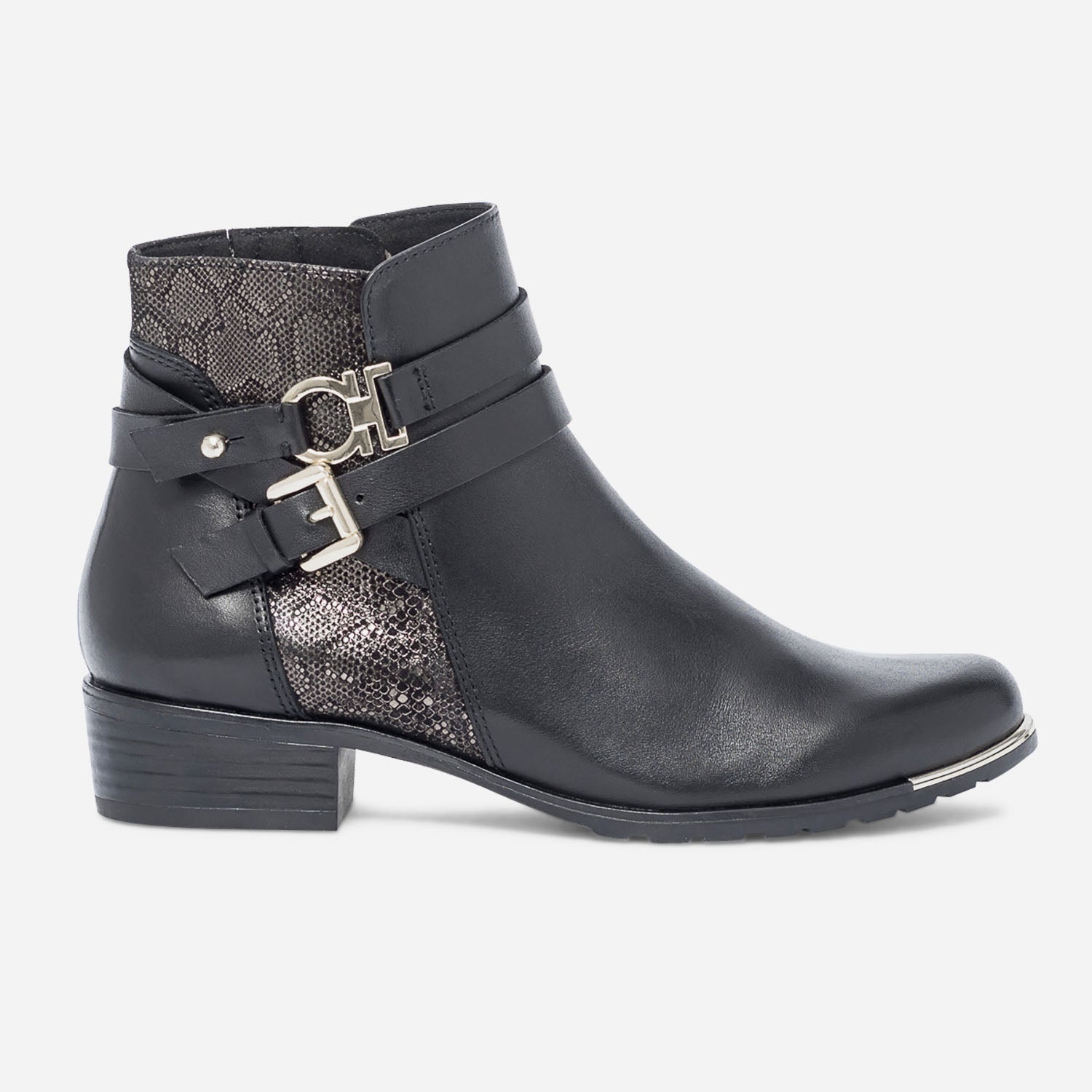 Bottine caprice noir sale