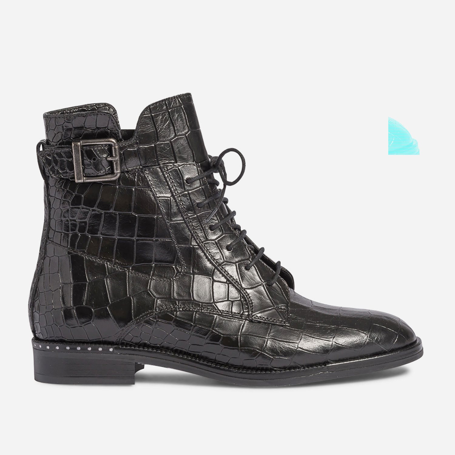 Bottine croco femme clearance