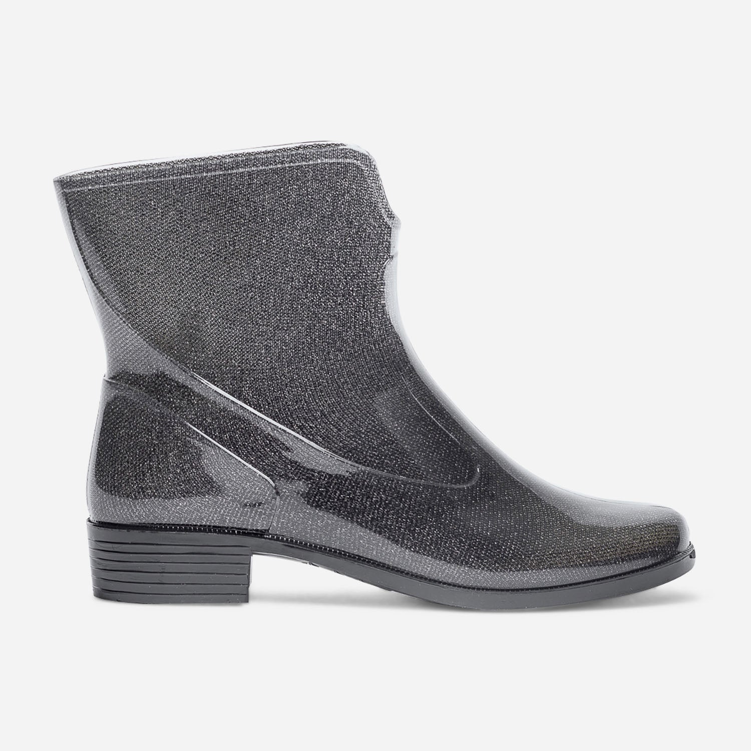 Bottine noire pailletée outlet