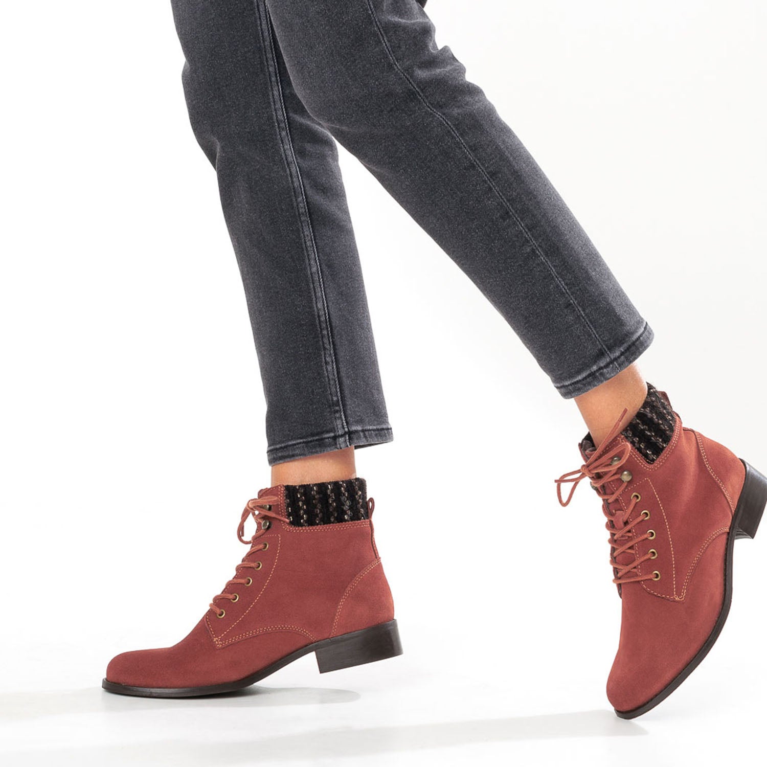 Eram bottines rouges cheap