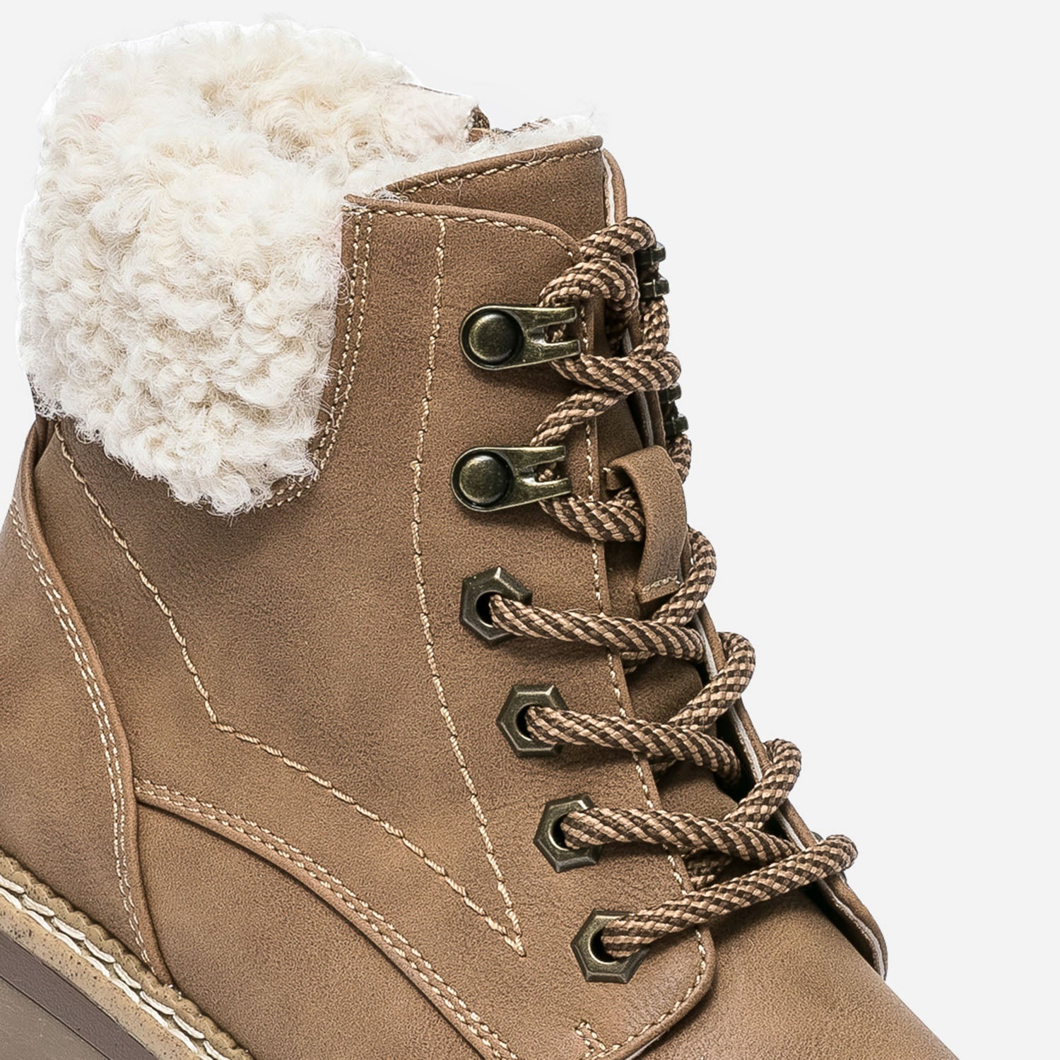 Bottine marron clair deals