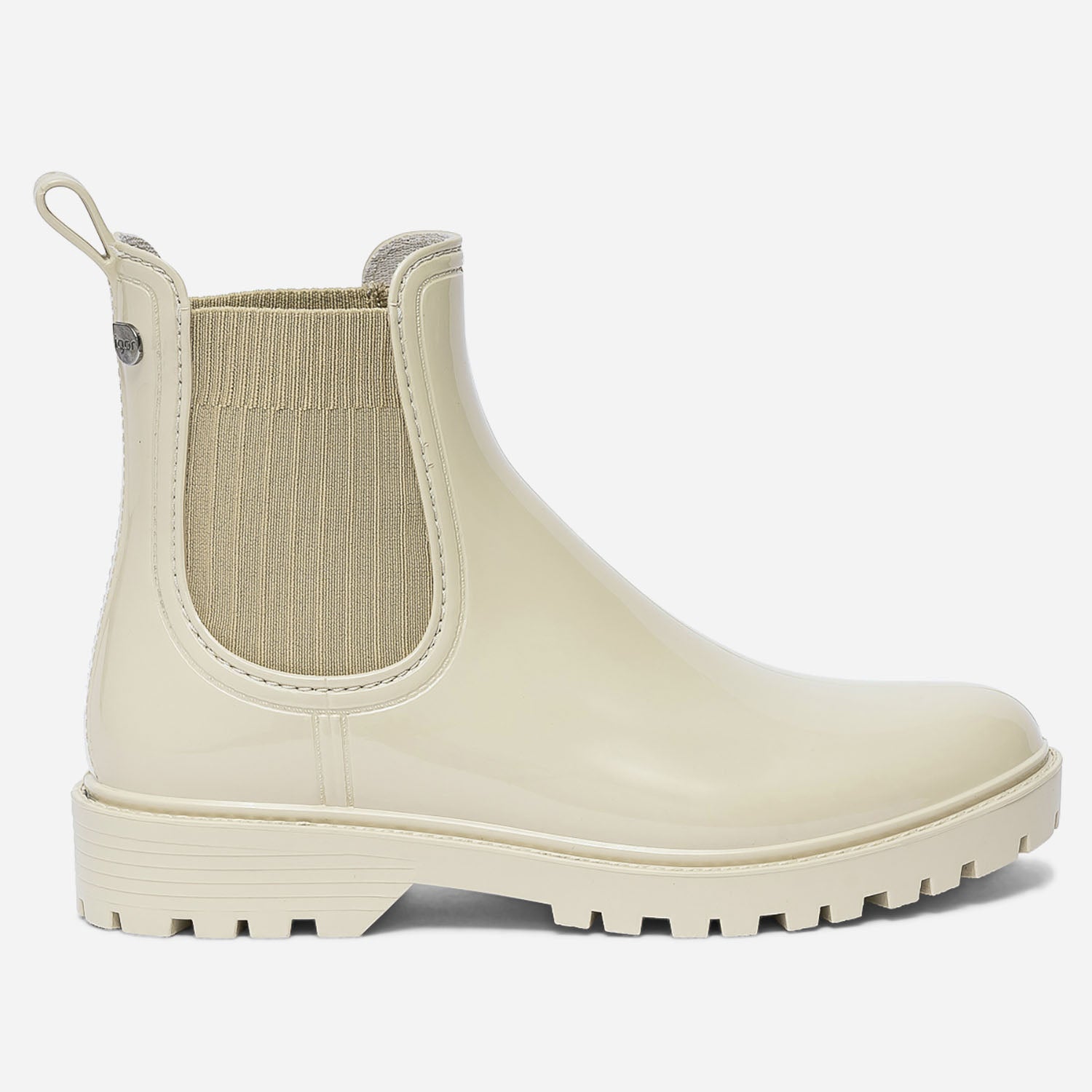 Bottine en new arrivals caoutchouc femme