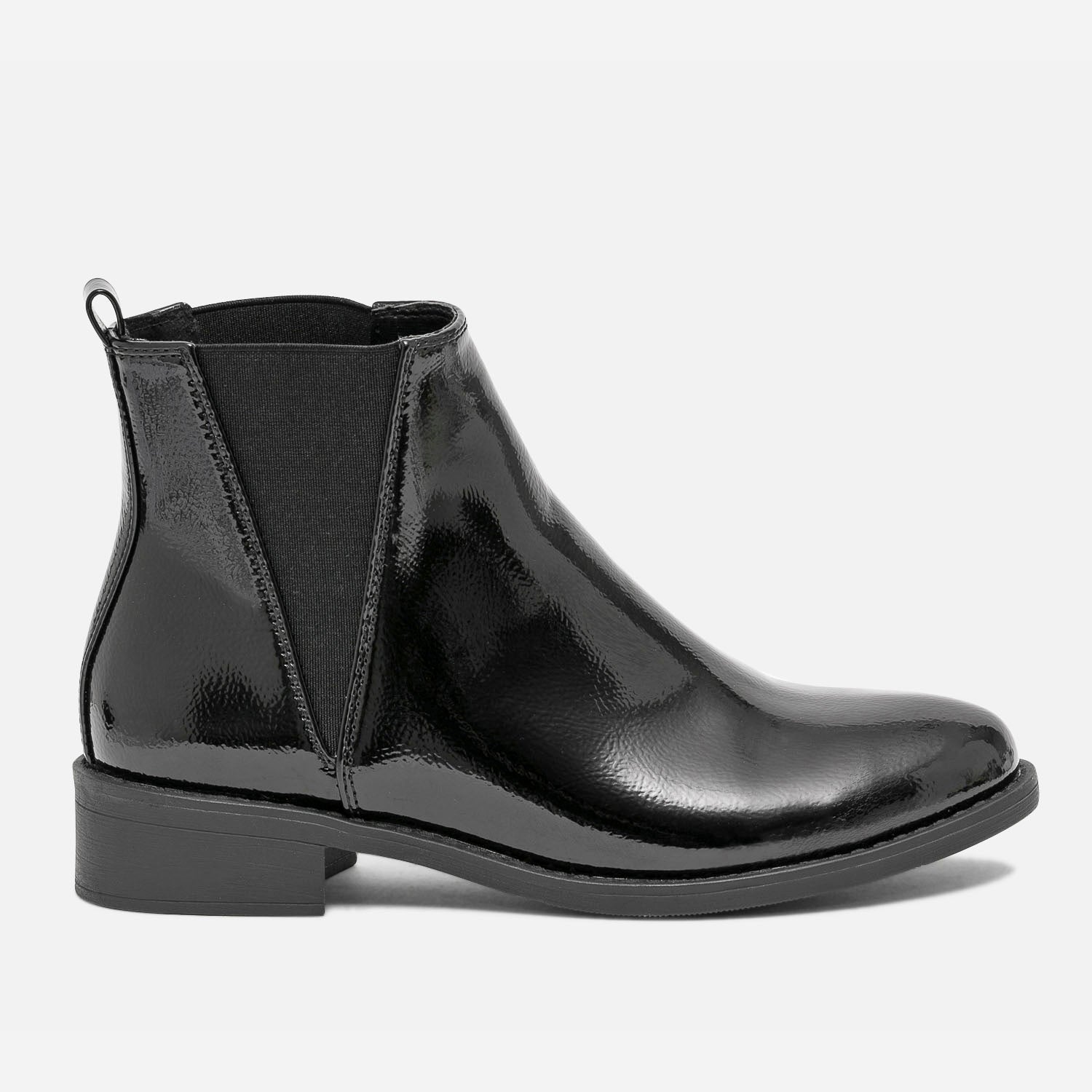 Bottines femme 2024 noires vernies