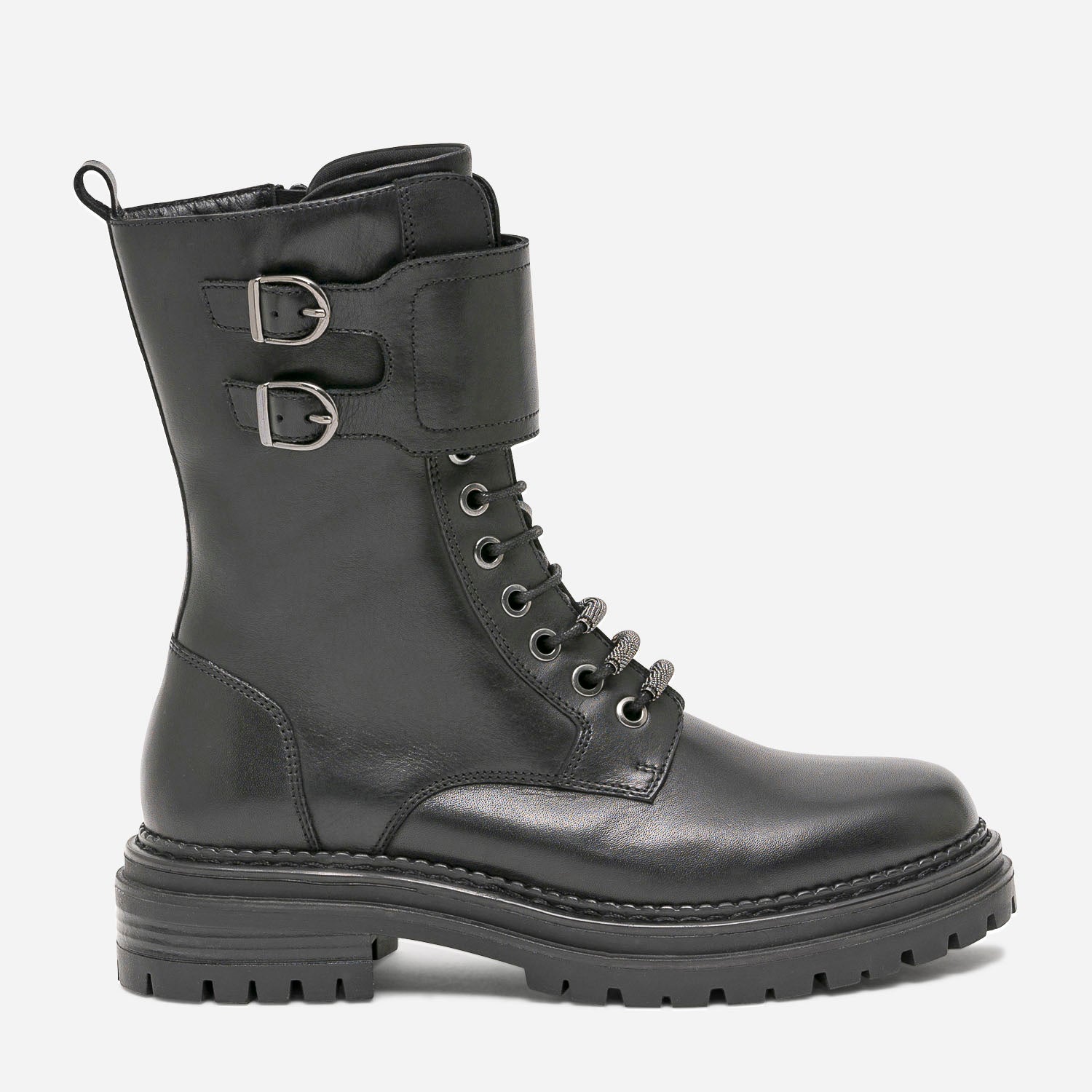 Bottine noir a perle outlet