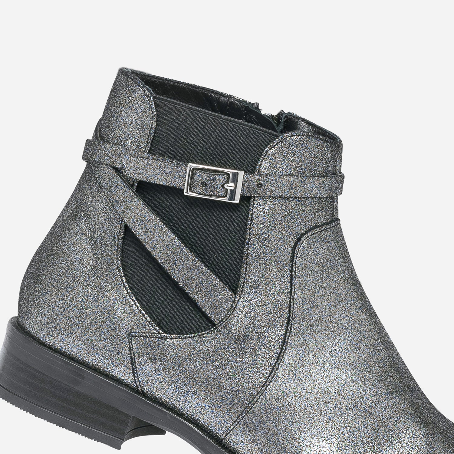 Bottine femme grise best sale
