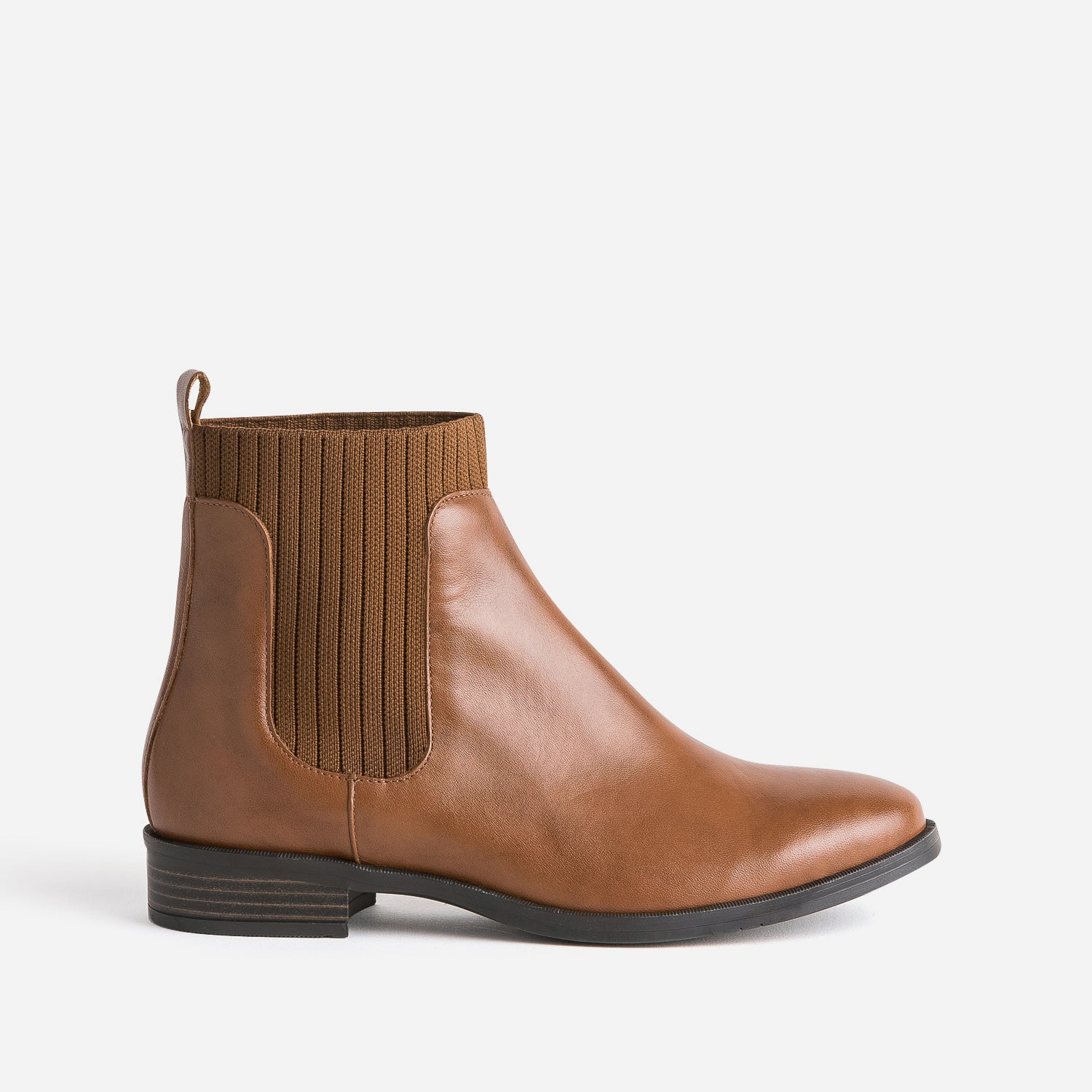 Chelsea boots ERAM FLEX cognac en cuir Boots bottines Femme ERAM