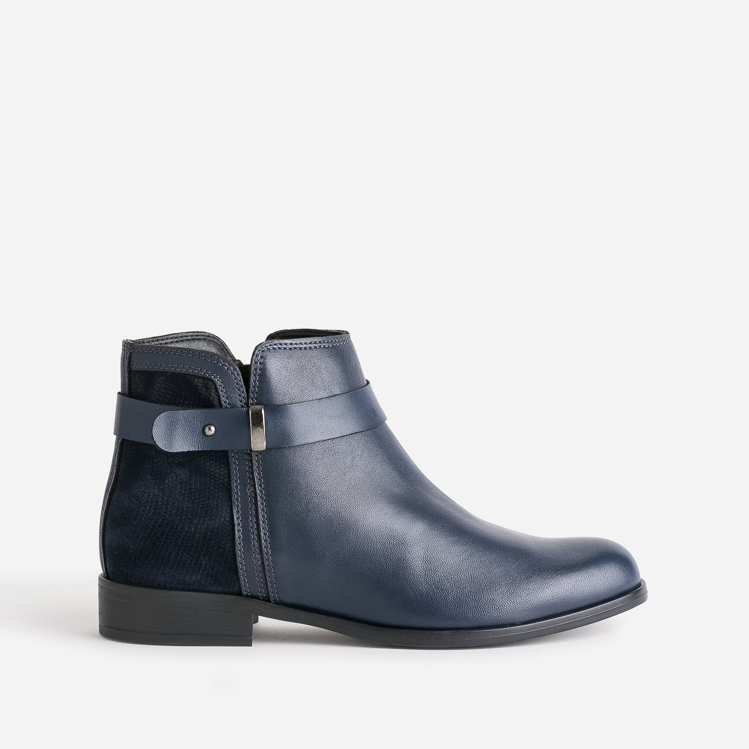 Boots bi matière femme sales