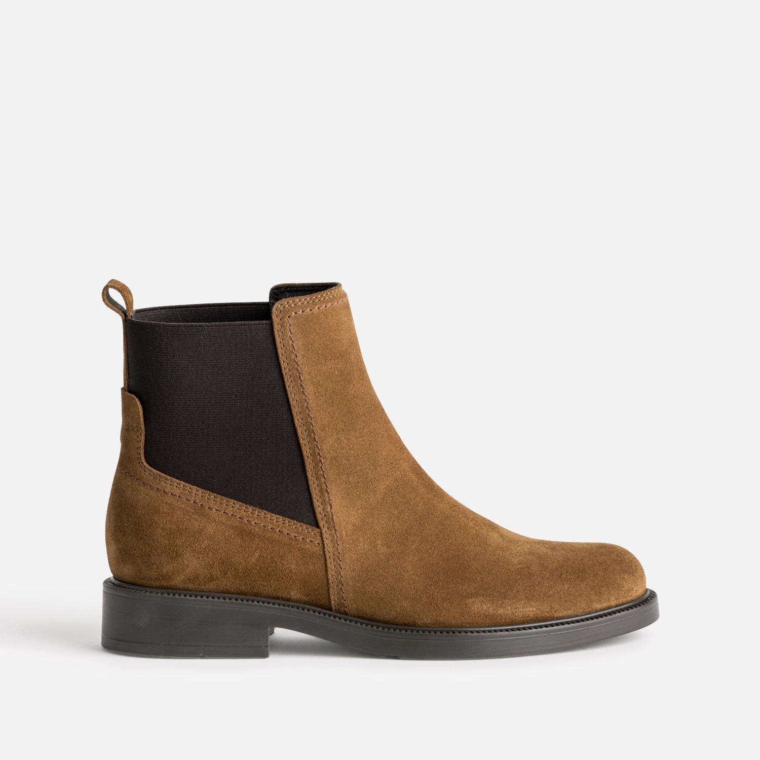 Bottines camel cuir sale