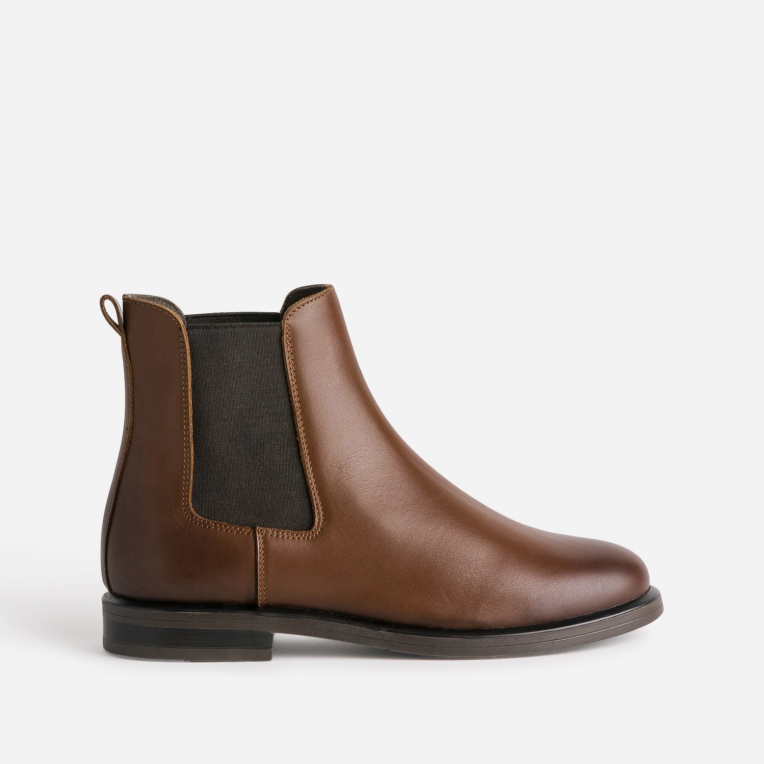 Chelsea boots cognac cuir Boots bottines Femme ERAM