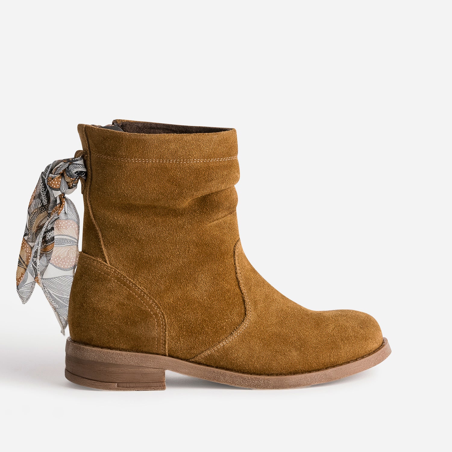 Boots foulard texto outlet