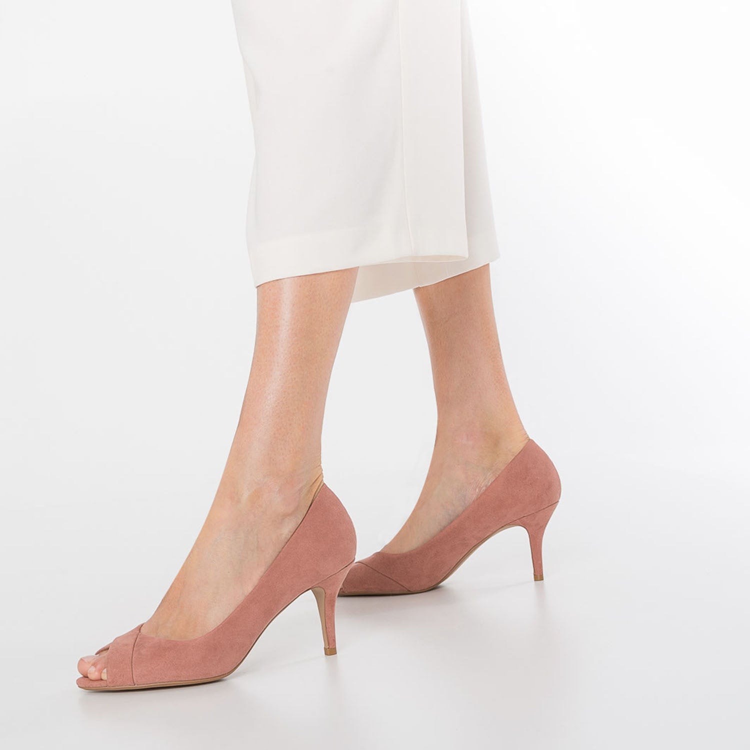 Escarpin vieux rose online