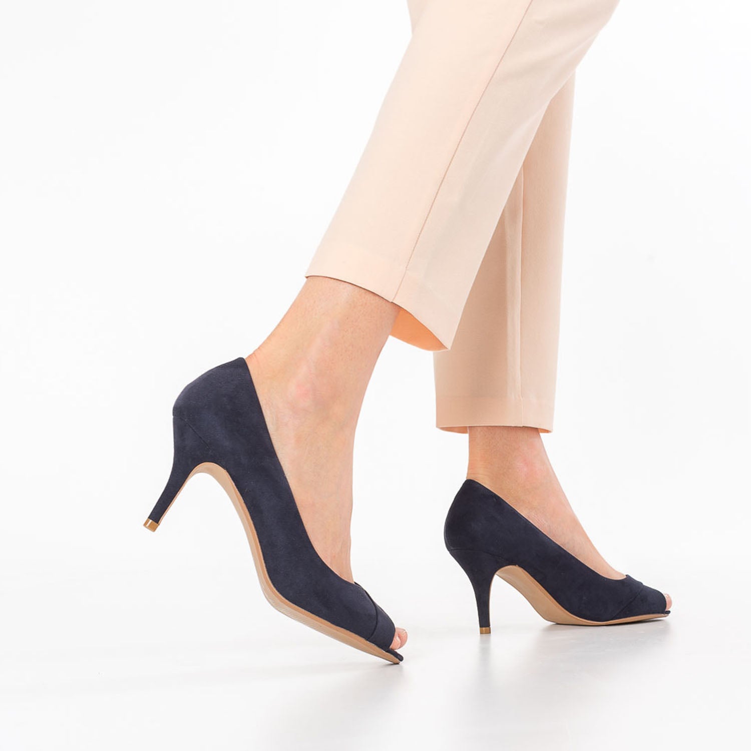 Escarpin bleu marine eram shop