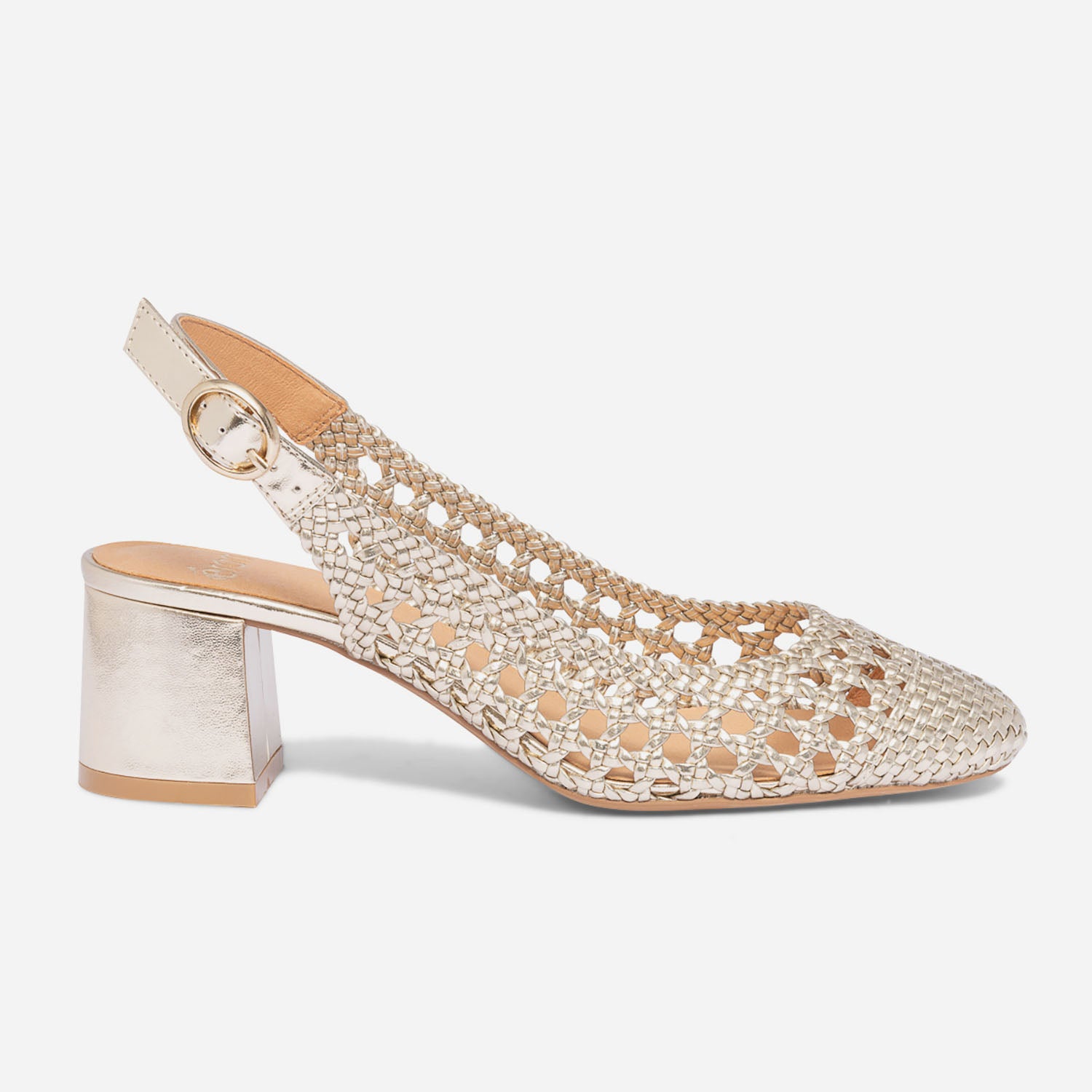 Escarpin clearance doré eram