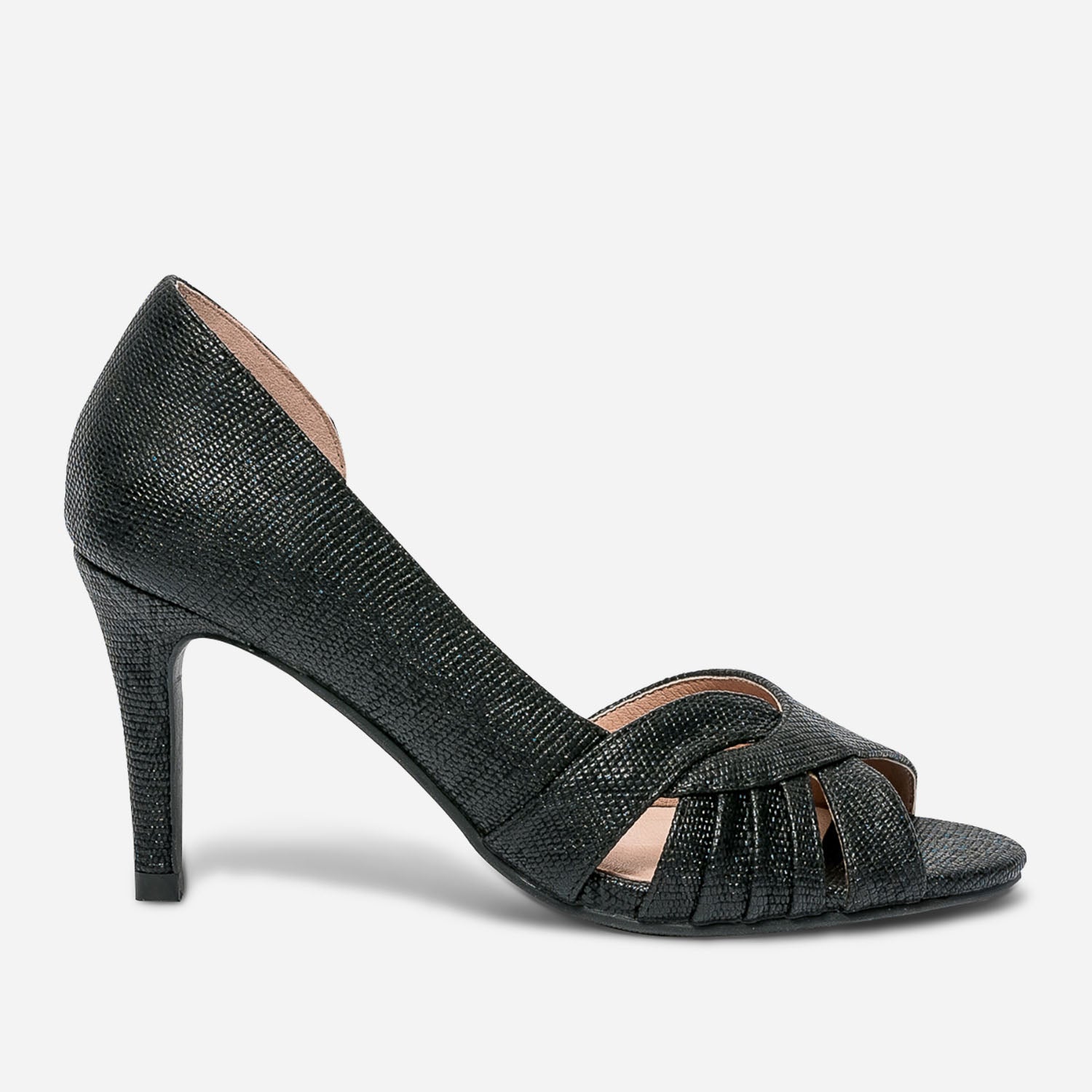 Escarpins effet python shop