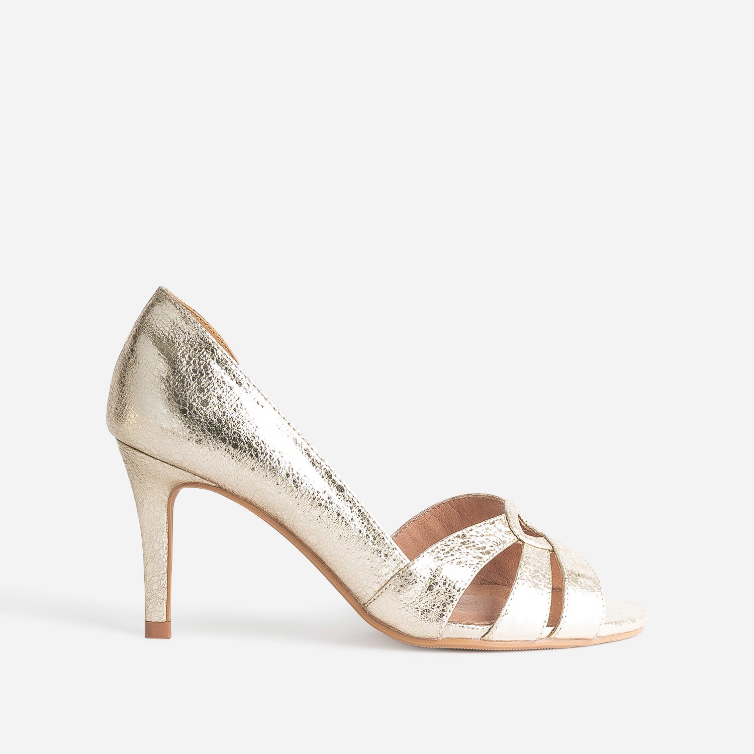 Escarpins ouverts sale femme