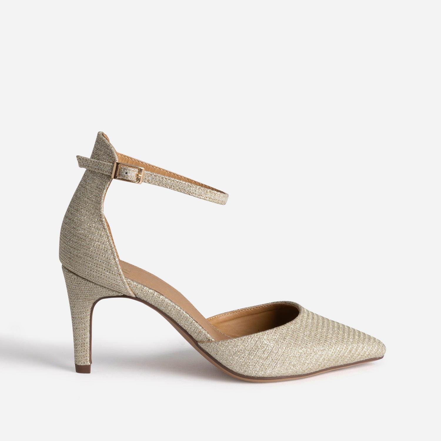 Escarpin mariage doré 2025
