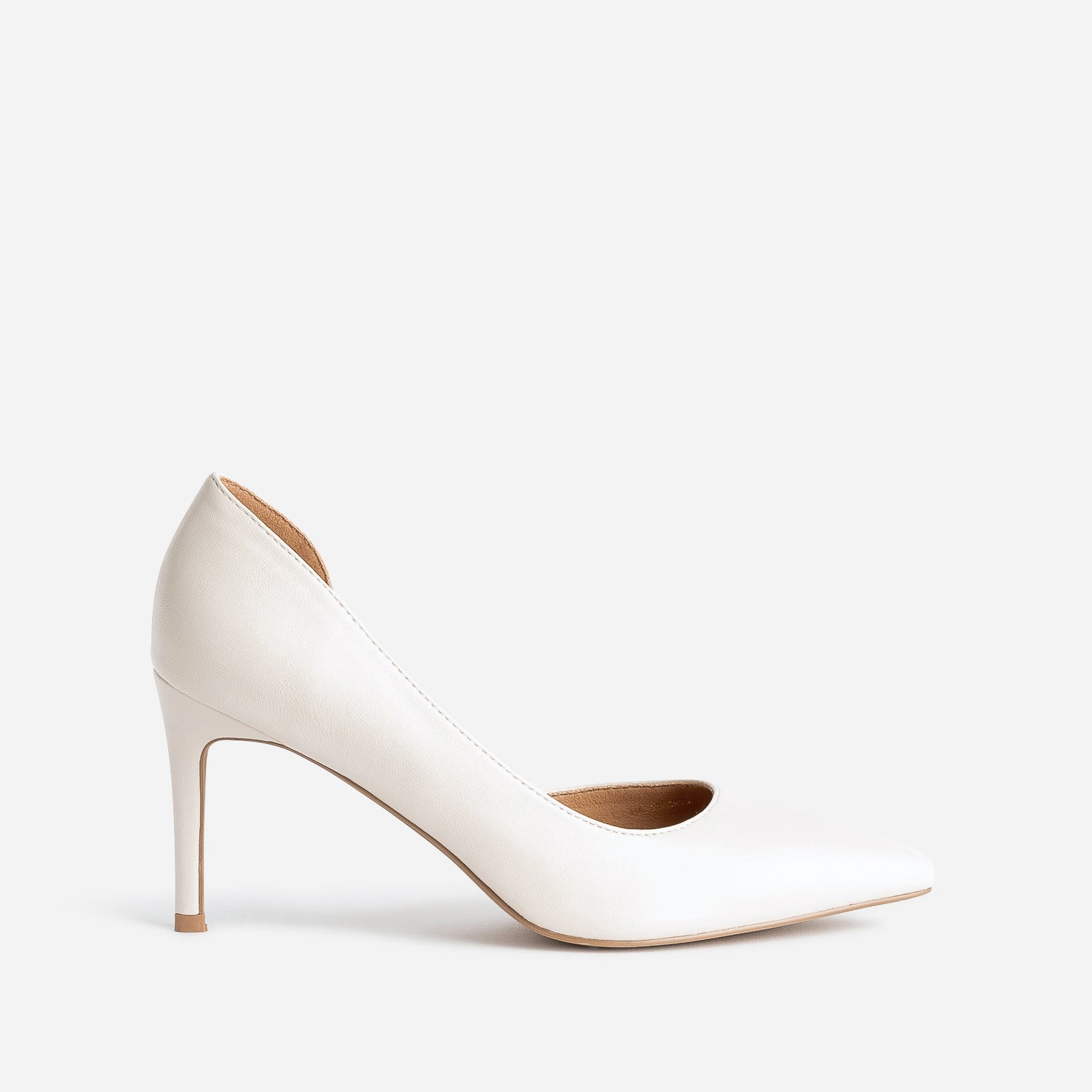 Escarpin ecru femme 2025