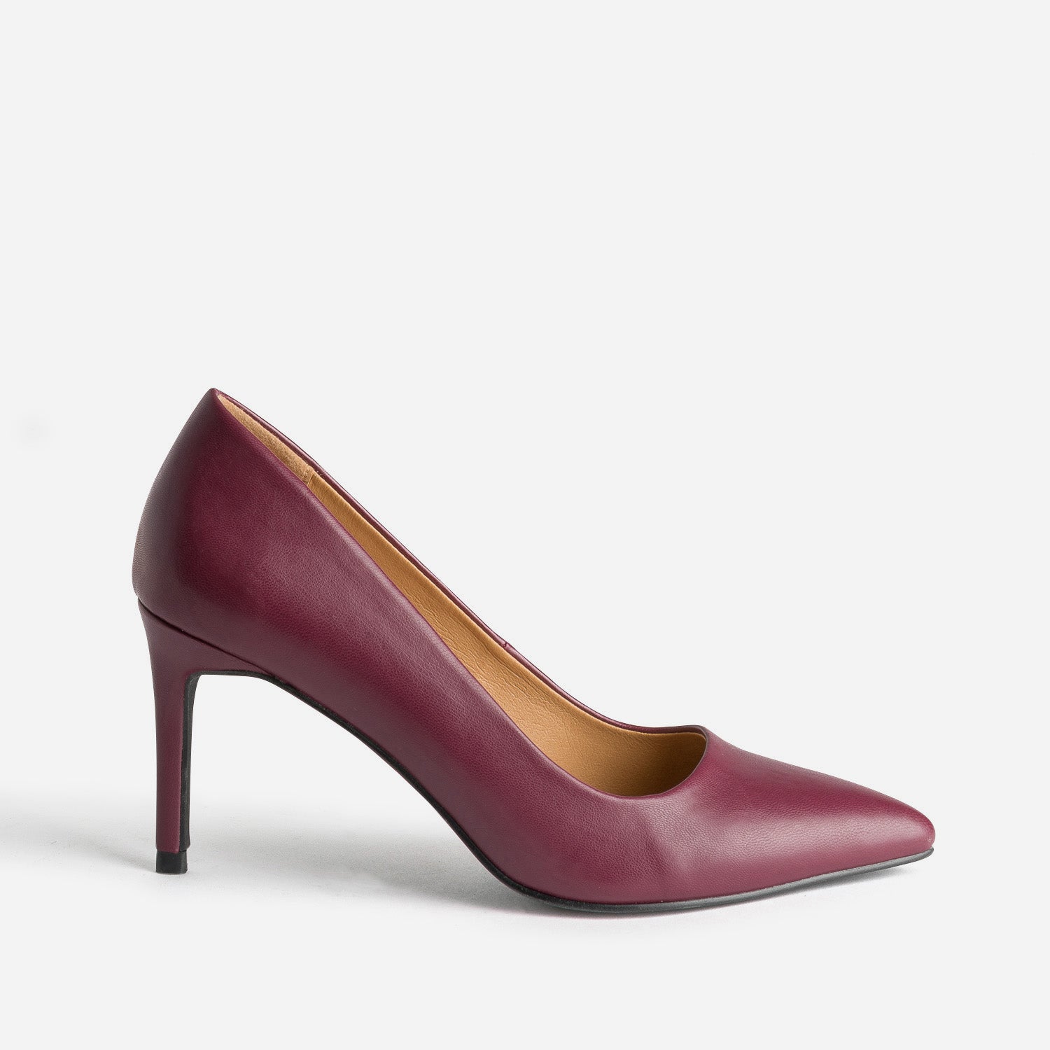 Escarpin TEXTO prune a talon fin Escarpins Femme ERAM