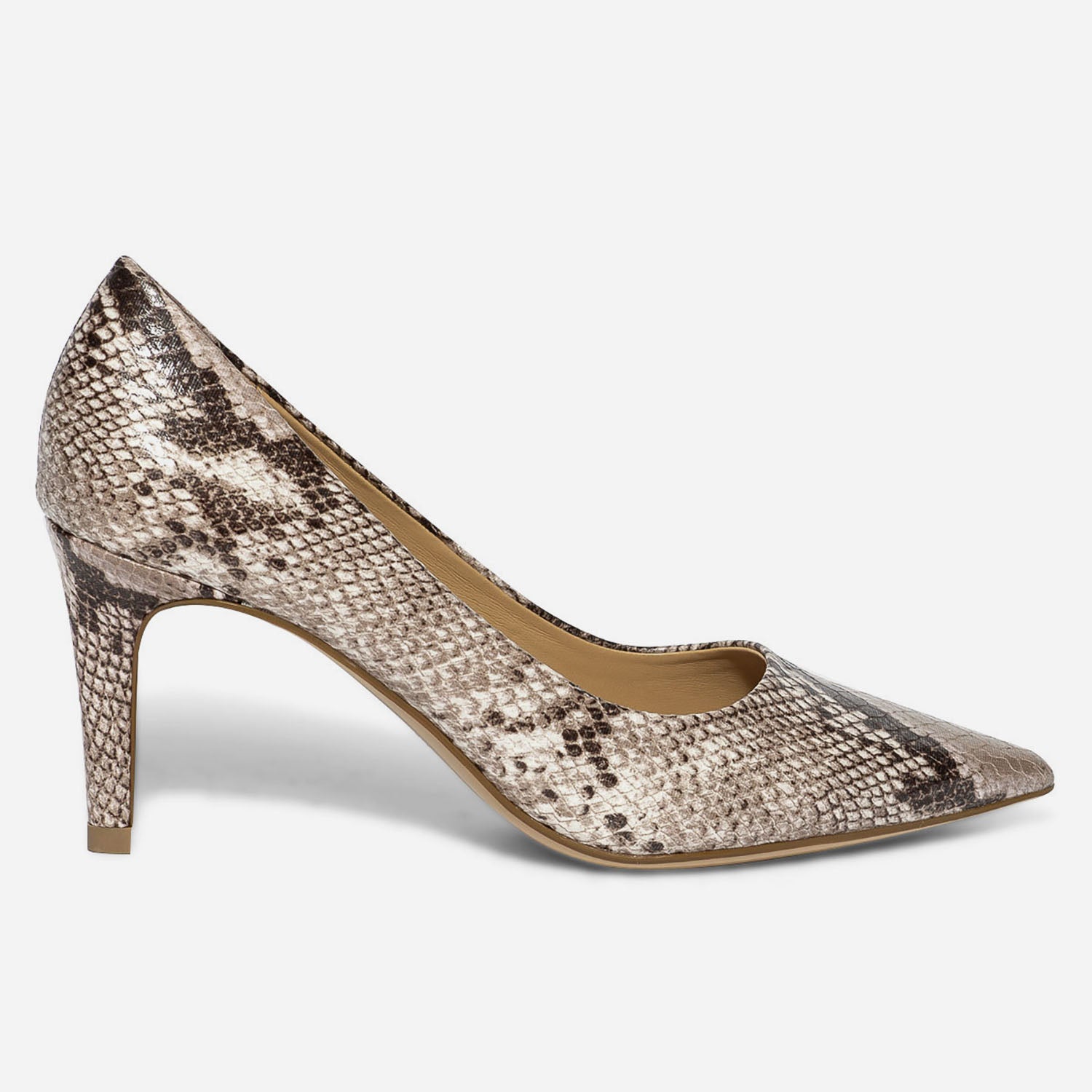 Escarpin effet sales python