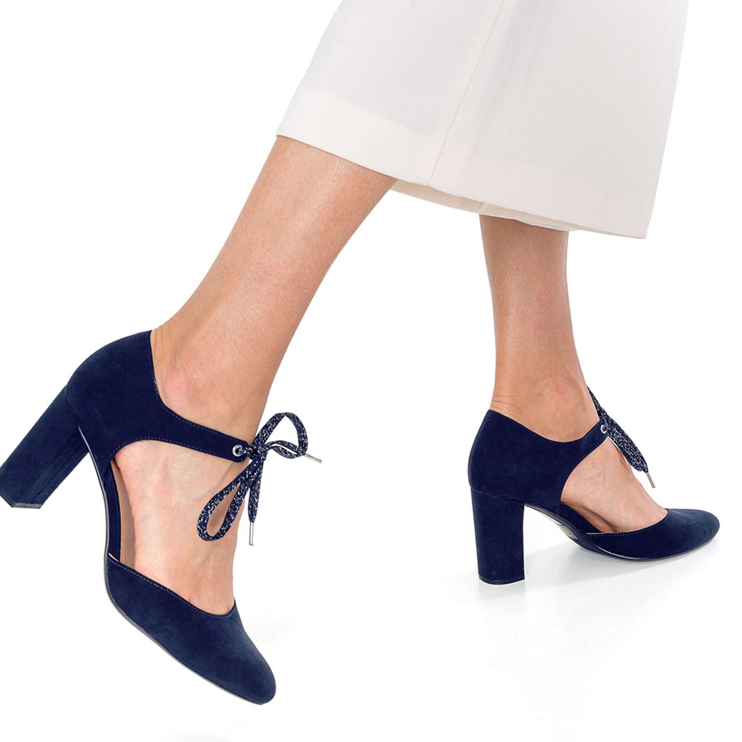 Babies TEXTO marine suedee Escarpins Femme ERAM