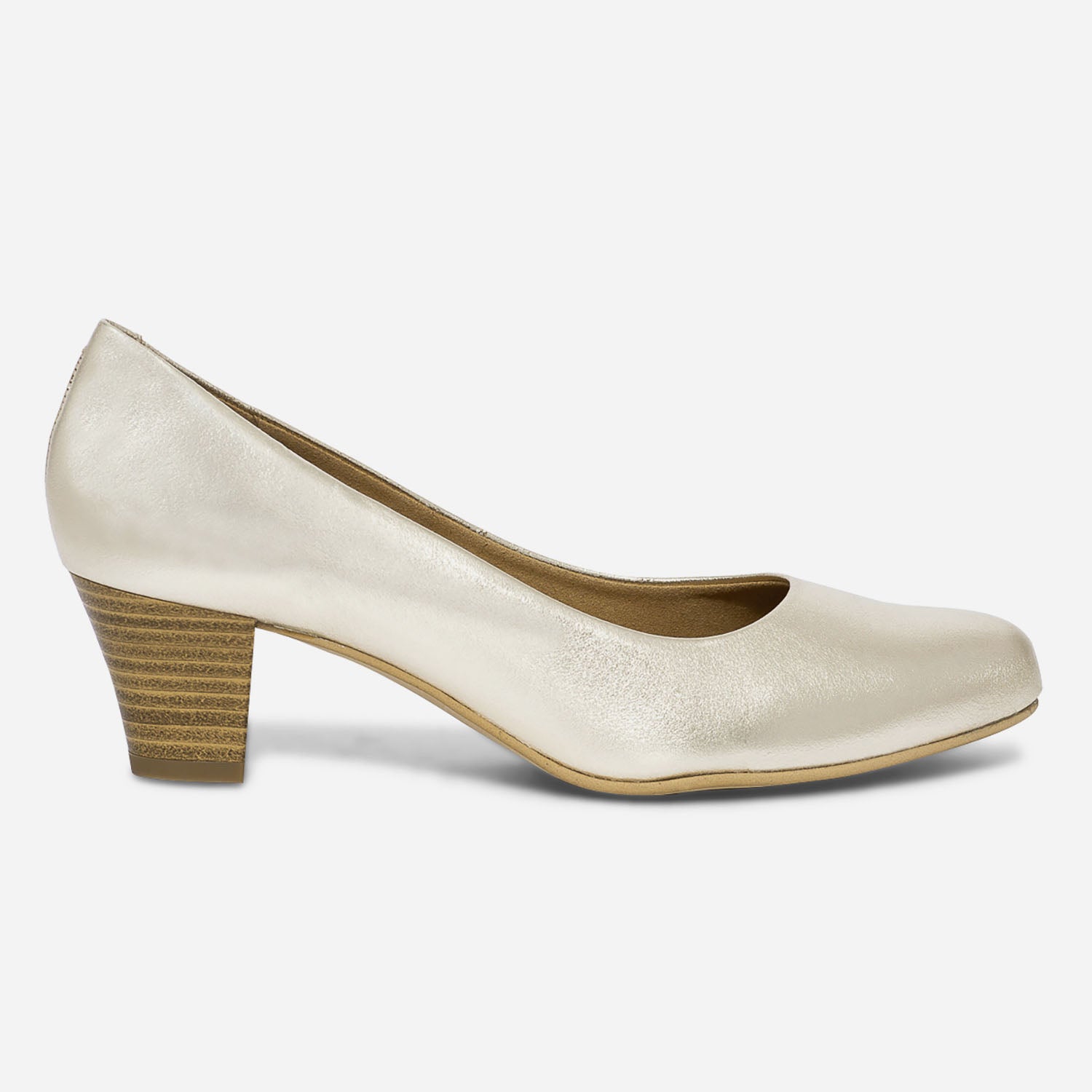 Escarpin ERAM FLEX or en cuir Eram Femme ERAM