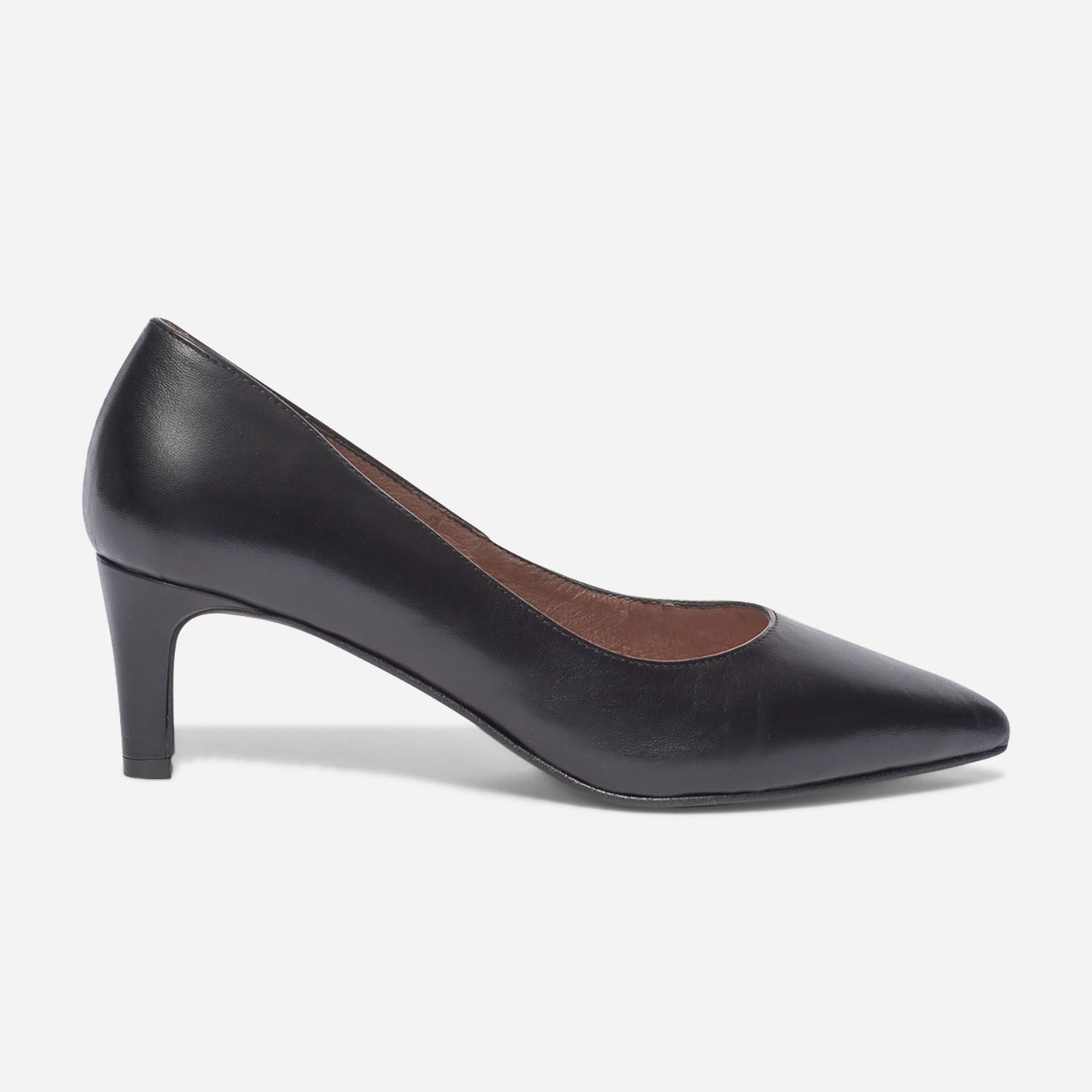 Escarpin noir en cuir Eram Femme ERAM