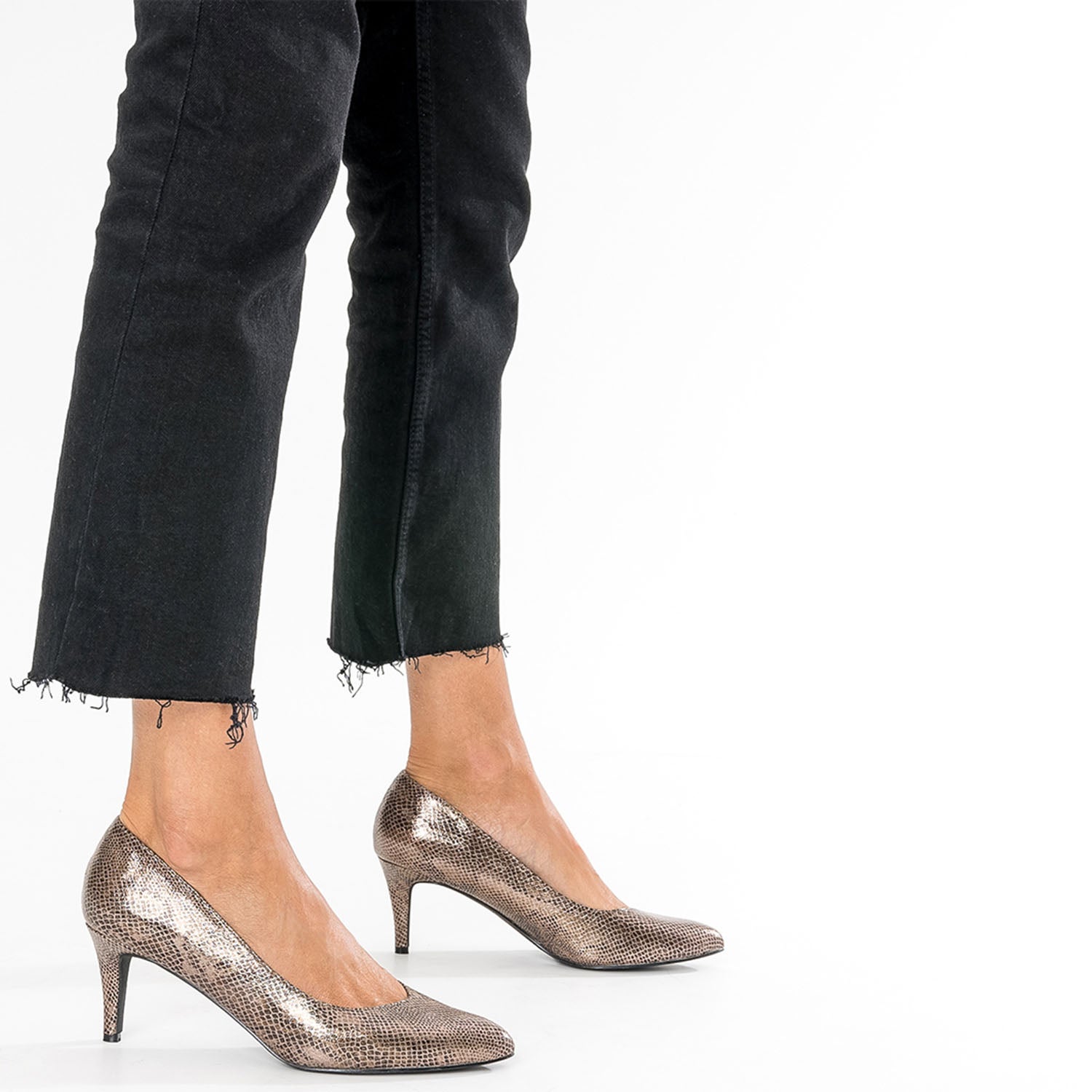 Escarpin taupe on sale