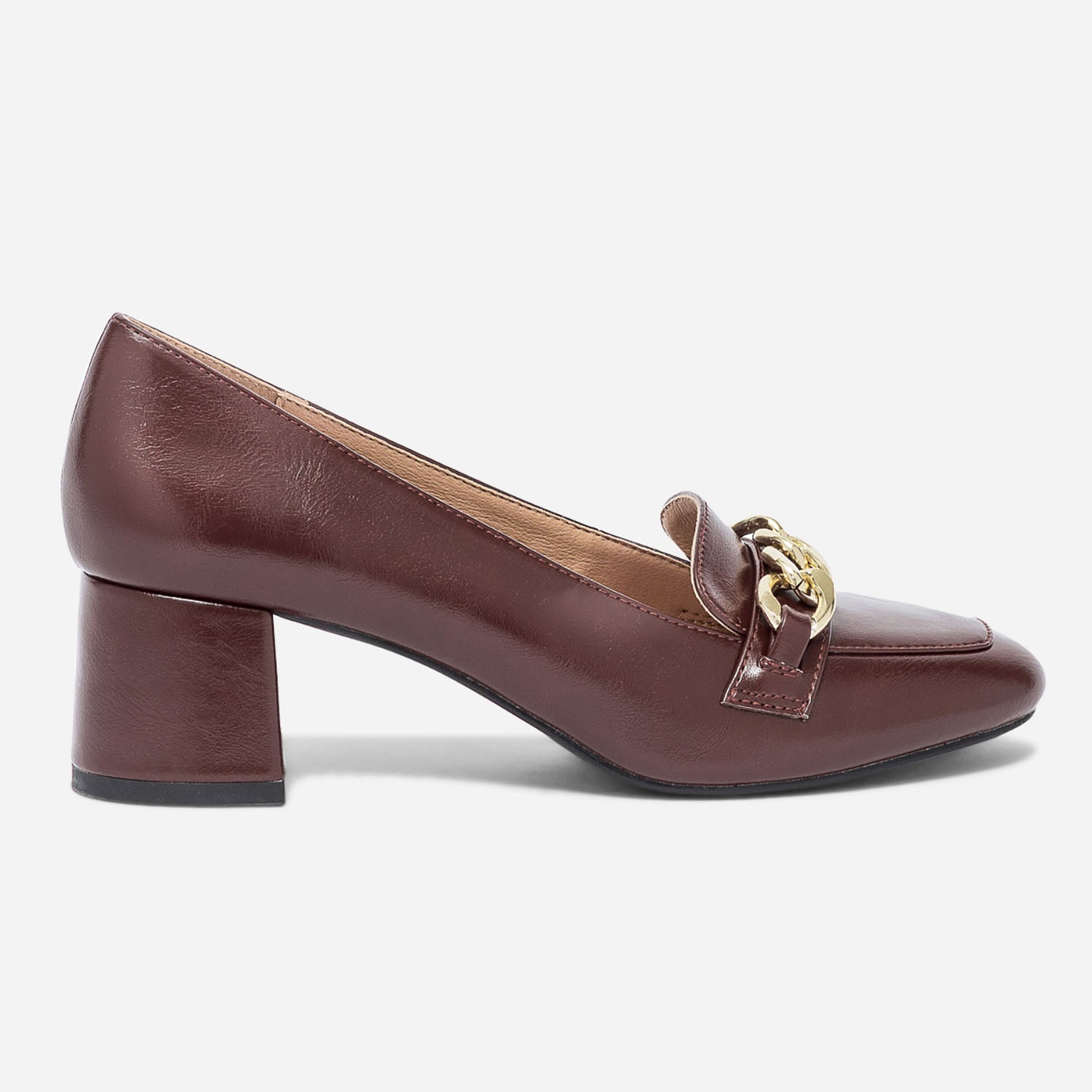 Escarpin deals cognac femme