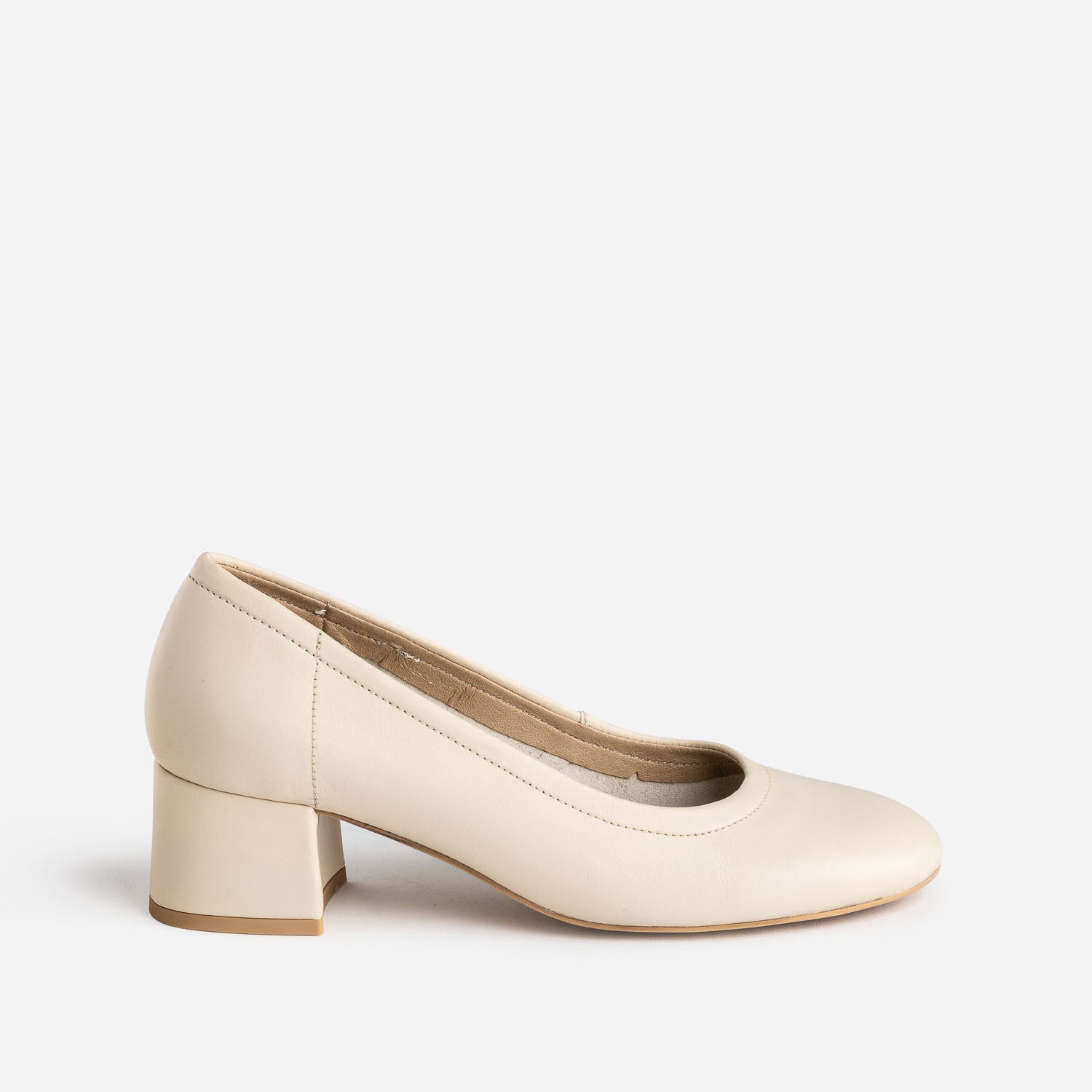 Escarpin ecru femme 2025