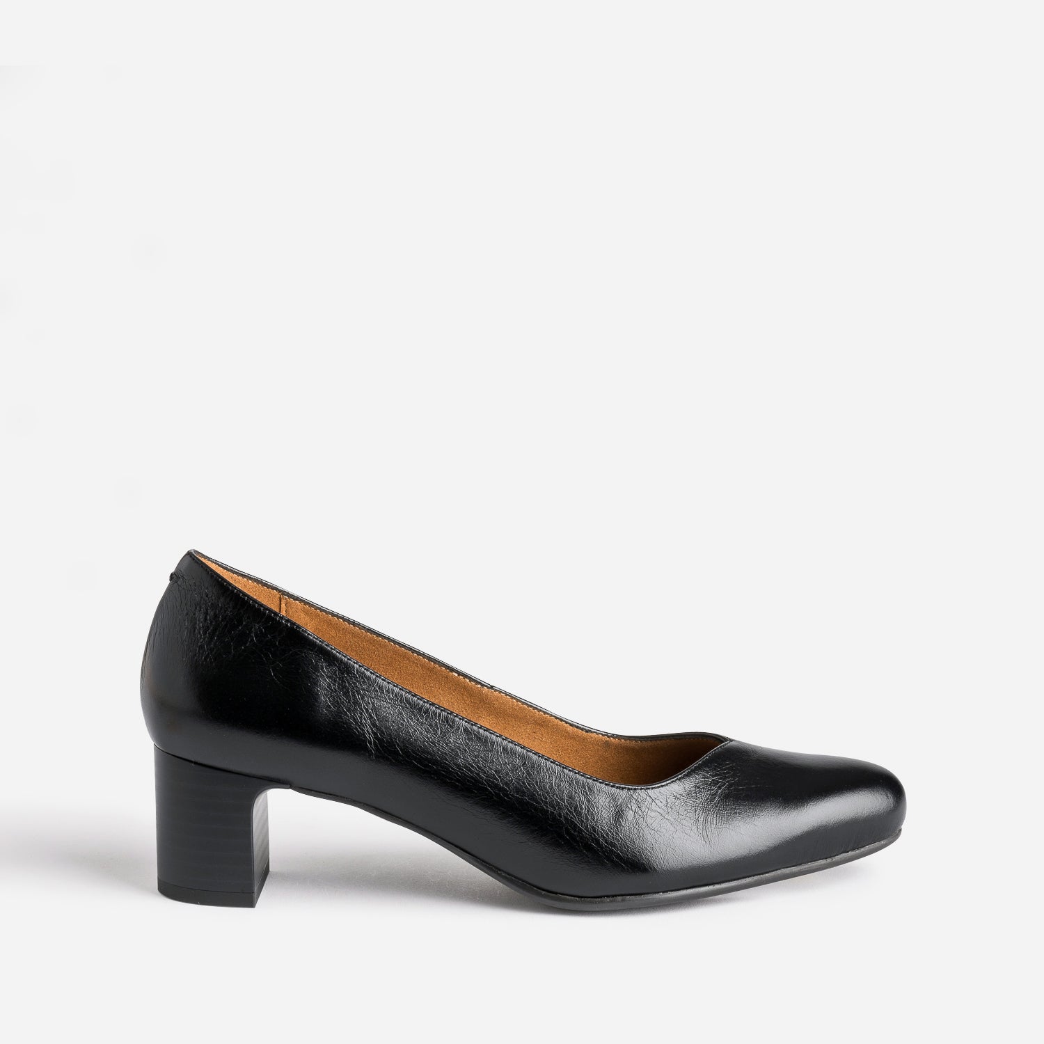 Escarpin ERAM FLEX noir en cuir Escarpins Femme ERAM