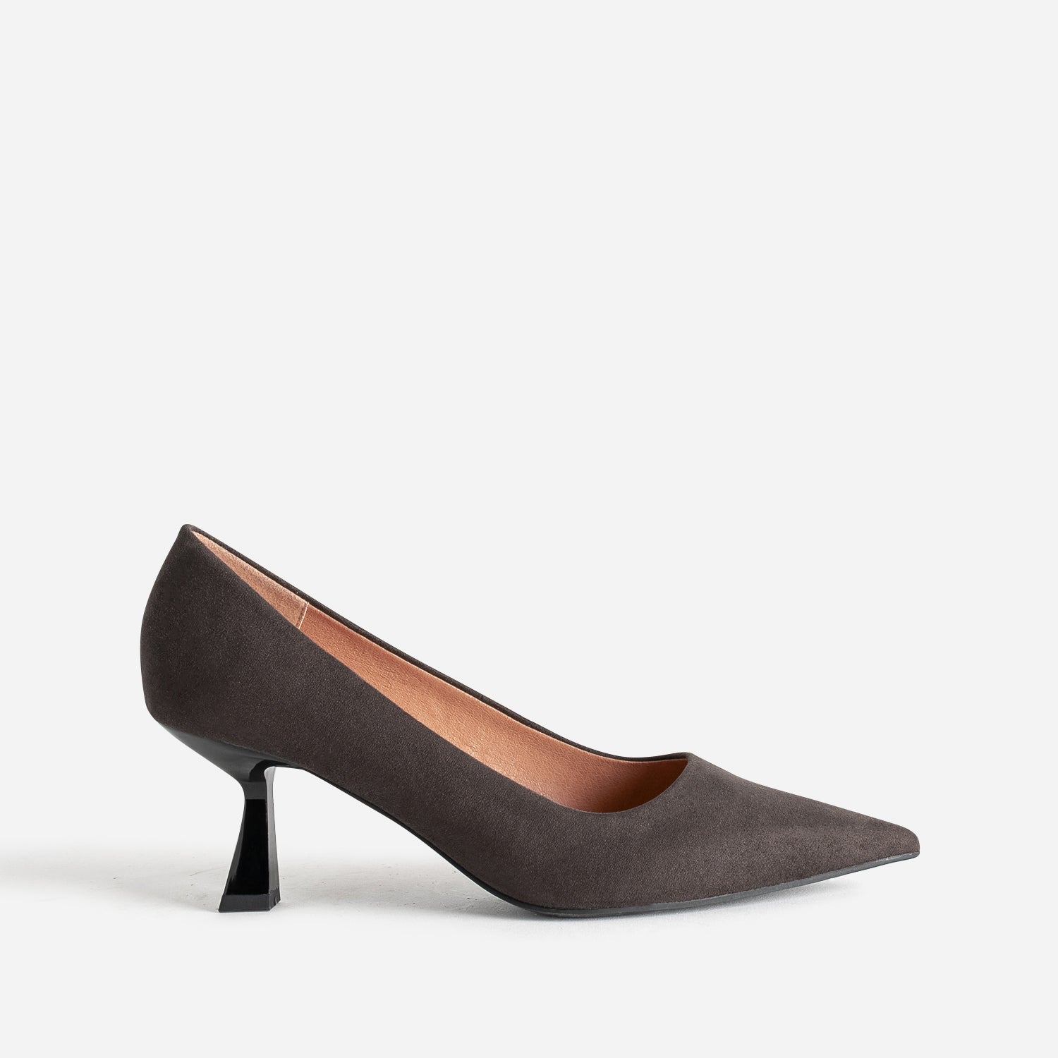 Escarpin TEXTO gris suede Escarpins Femme ERAM