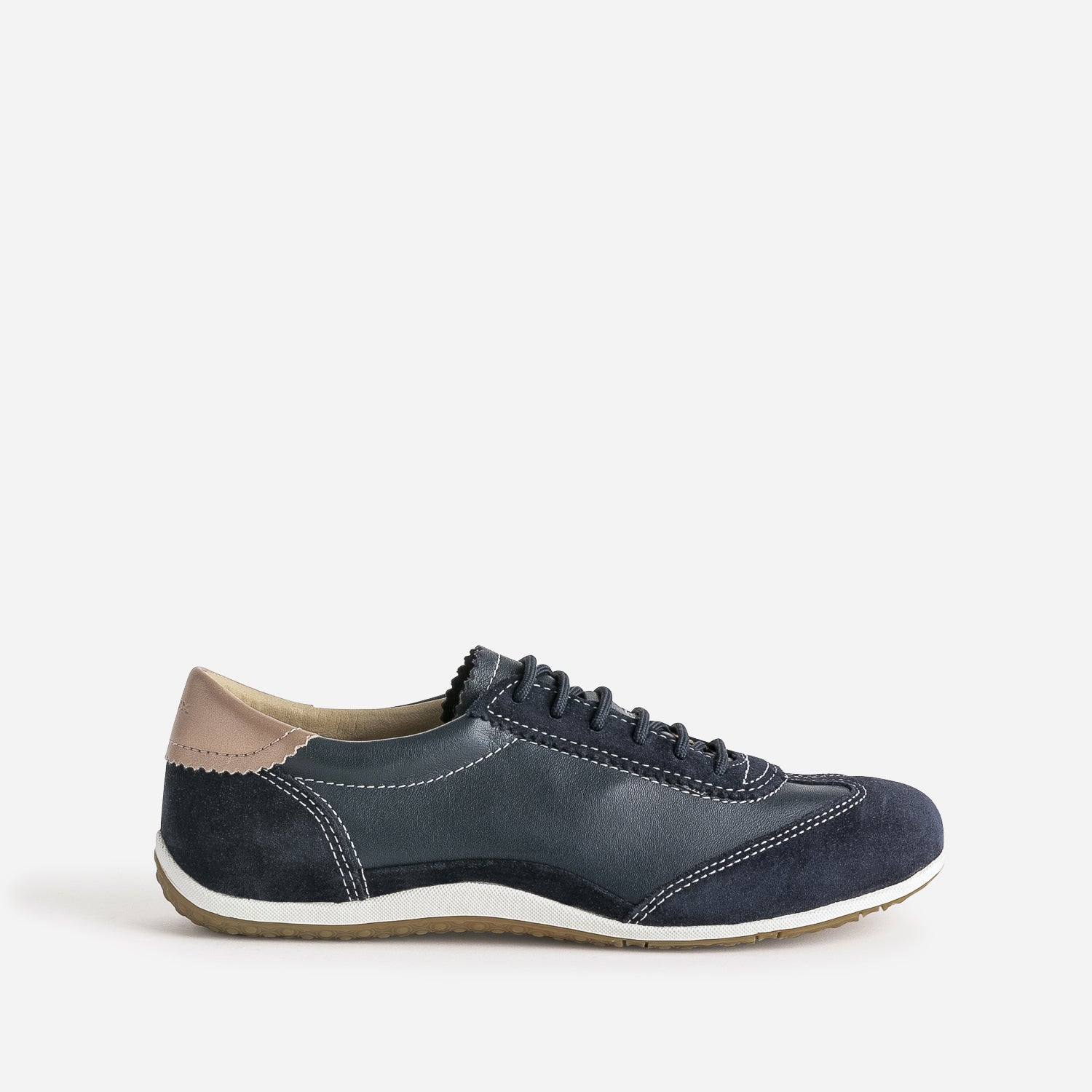 Tennis GEOX marine bi matiere Baskets Tennis Femme ERAM