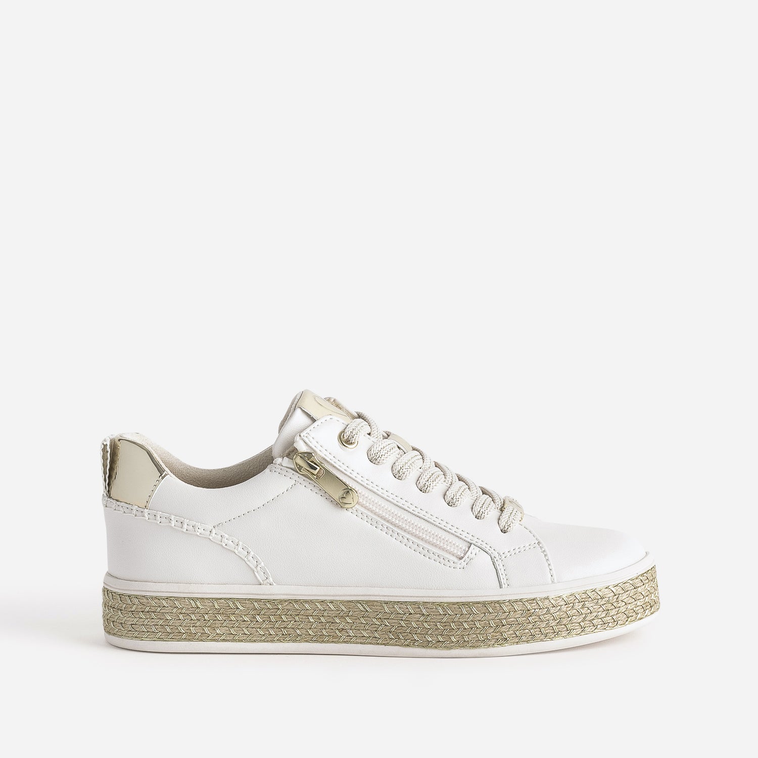 Tennis MARCO TOZZI beige semelle corde