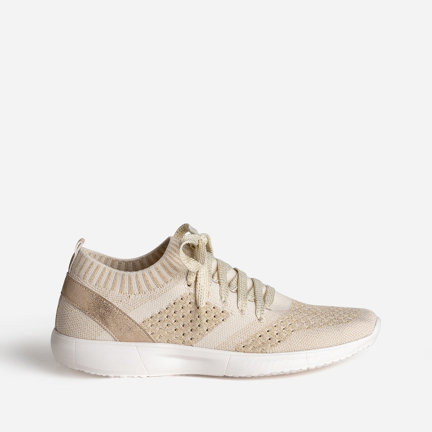 Basket effet online chaussette